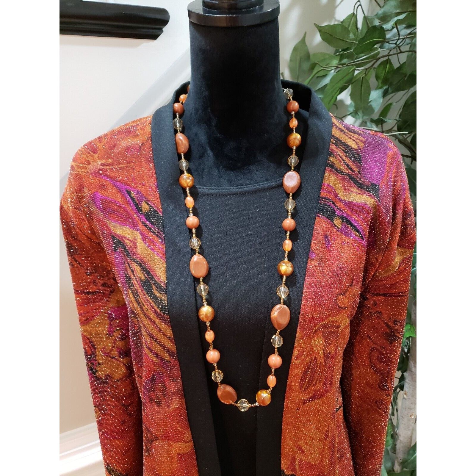 Other ST. Anthony Polyester Round Neck Long Sleeve Top Blouse 20W Size 3XL / US 20-22 - 2 Thumbnail