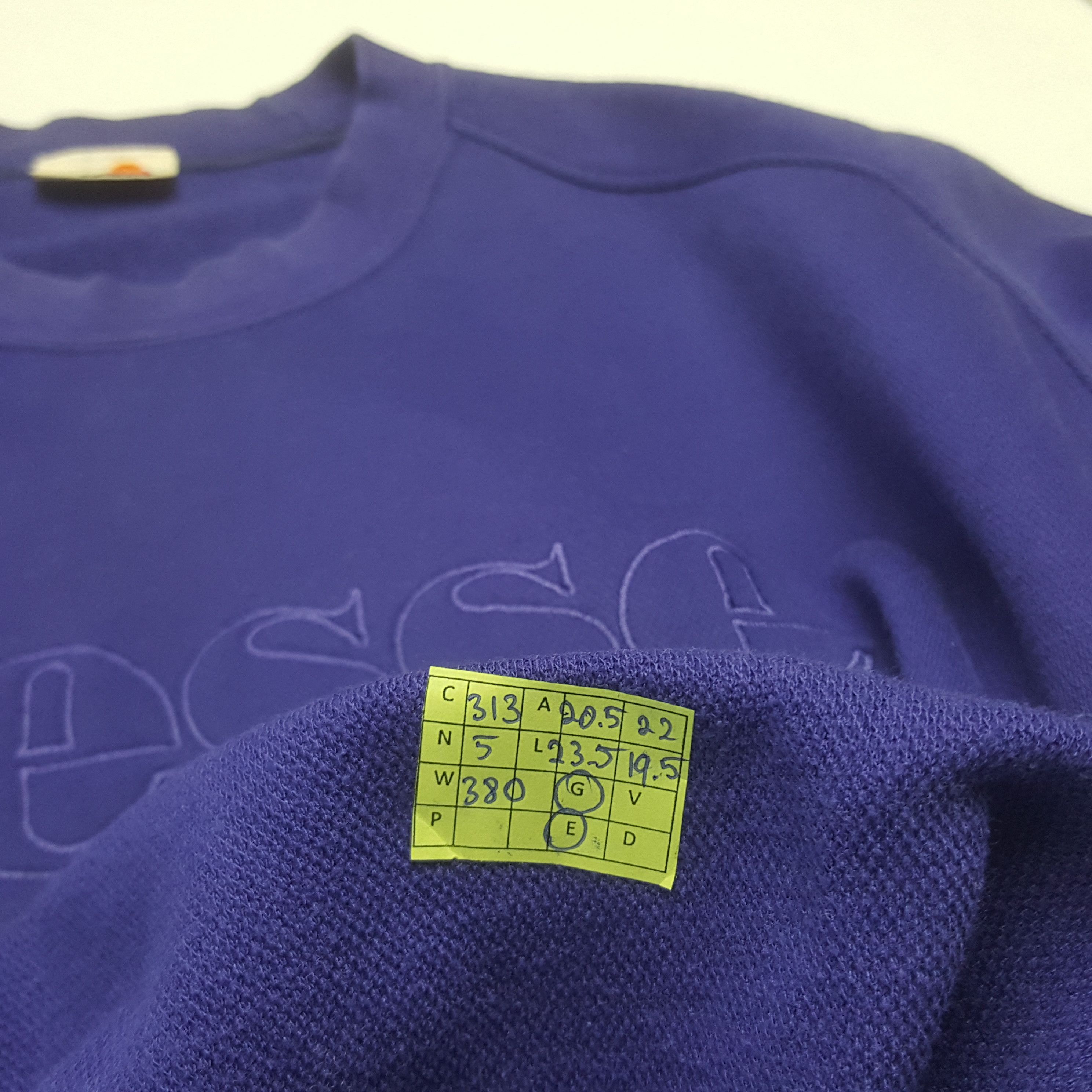 Ellesse Vintage Ellesse Embroidery Logo Sweatshirt C313N5 Size US S / EU 44-46 / 1 - 9 Thumbnail