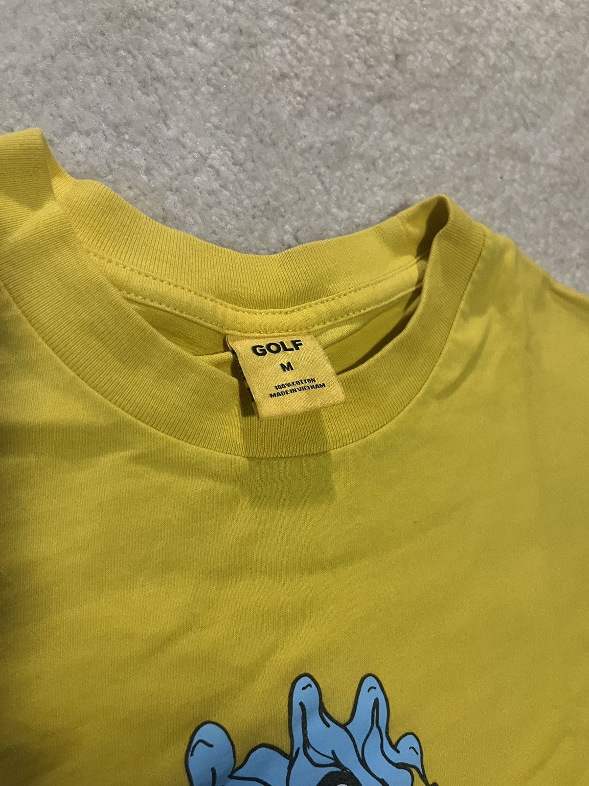 Golf Wang Golf Wang Yellow Yester Tshirt Mens Medium Tyler The Creator Size US M / EU 48-50 / 2 - 3 Thumbnail