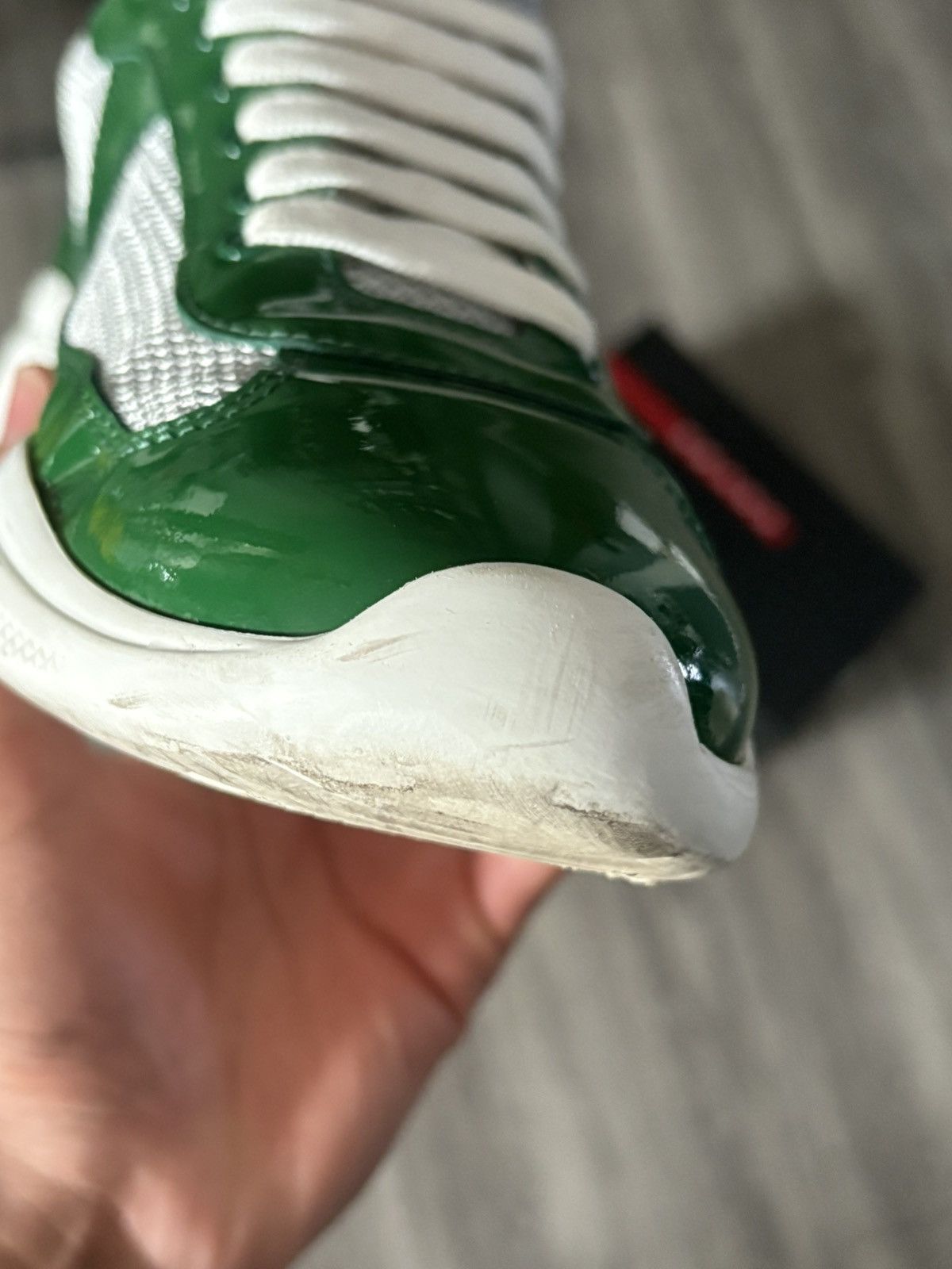 Prada Prada green americas cup sneakers Size US 9 / EU 42 - 3 Thumbnail