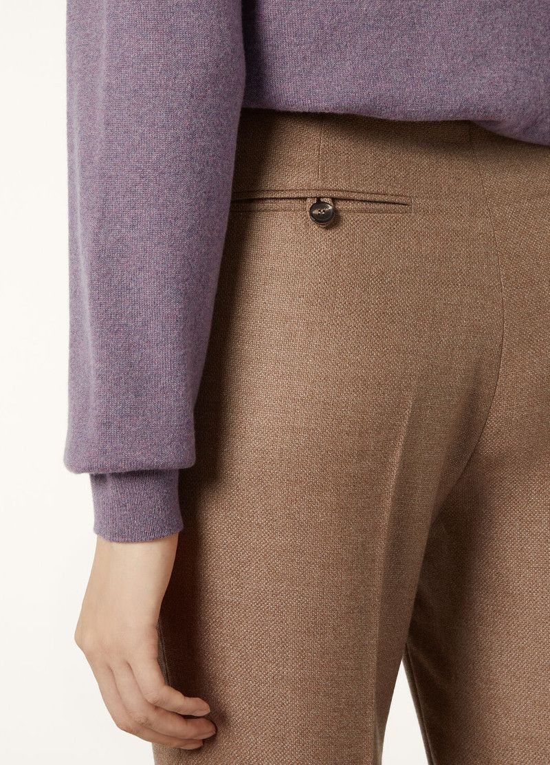 Loro Piana o1srvl11e0526 FAP3823 Davey Pant in Brown Size 27" / US 4 / IT 40 - 3 Thumbnail