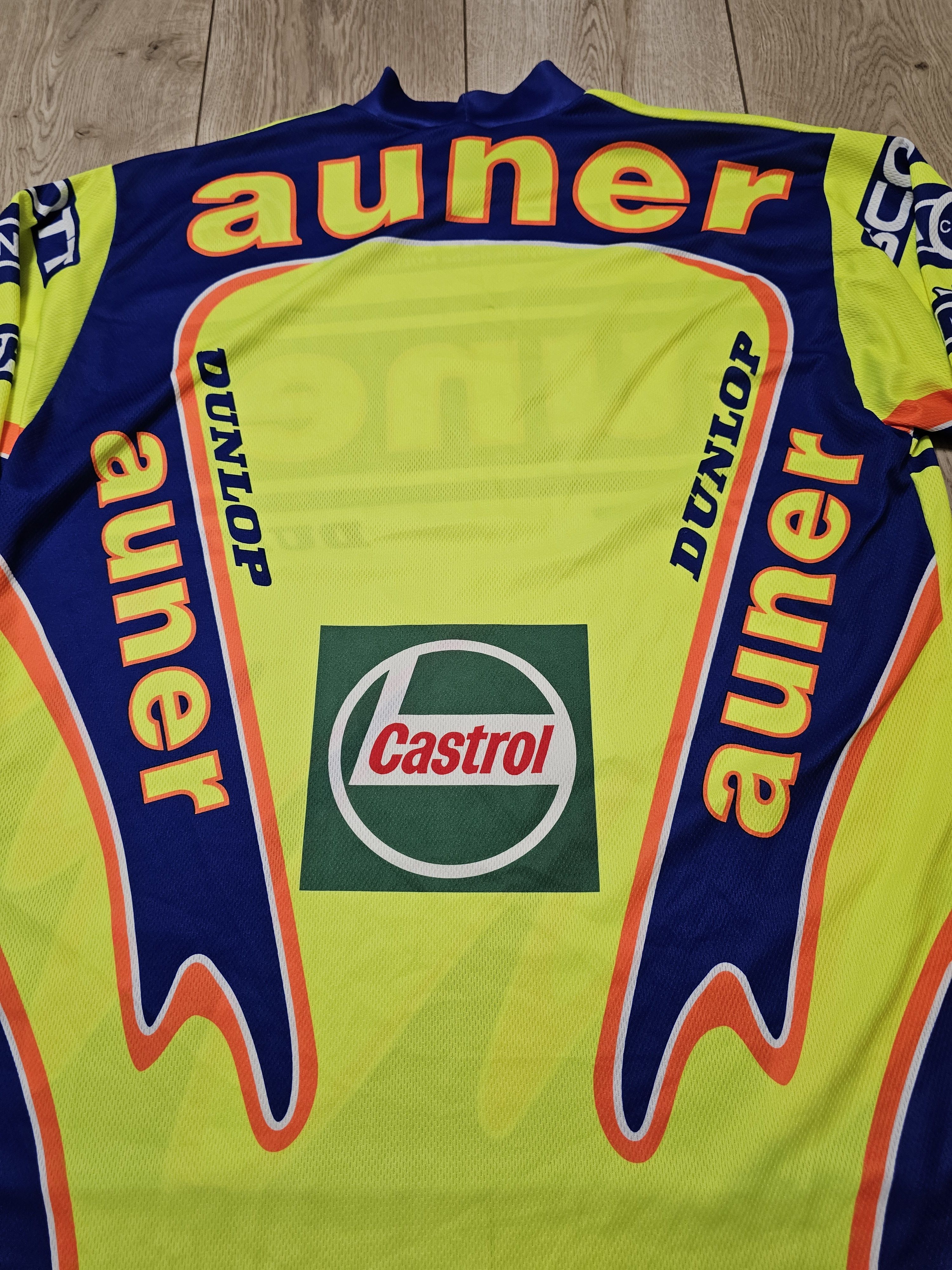 Vintage DUNLOP RACING VINTAGE SHIRT LONG JERSEY CASTROL RACING Size US M / EU 48-50 / 2 - 4 Thumbnail