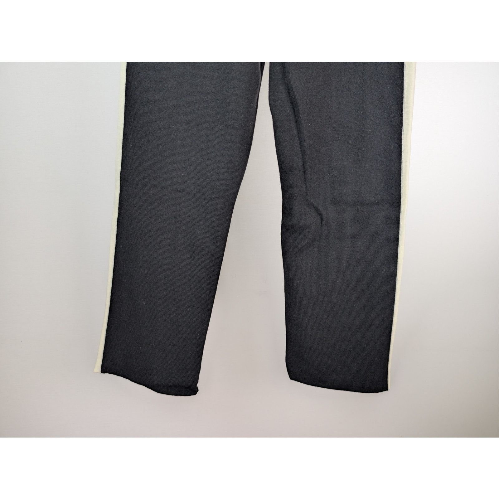 Palm Angels o1rshd1 Classic Logo Knit Track Pants in Black / Off White Size US 36 / EU 52 - 12 Thumbnail