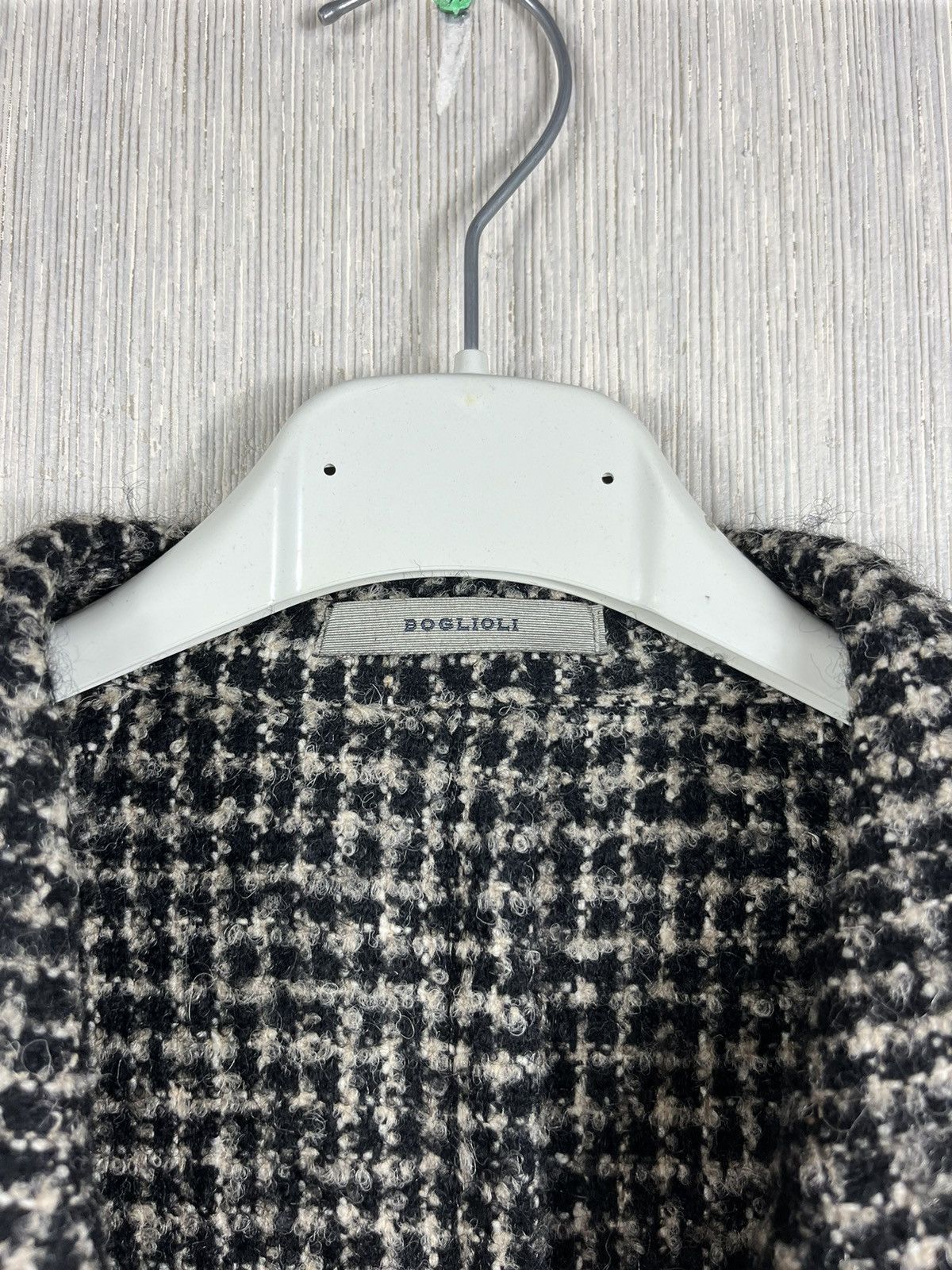 Boglioli Boglioli wool mohair alpaca blazer patterned plaid jacket Size 50R - 14 Thumbnail