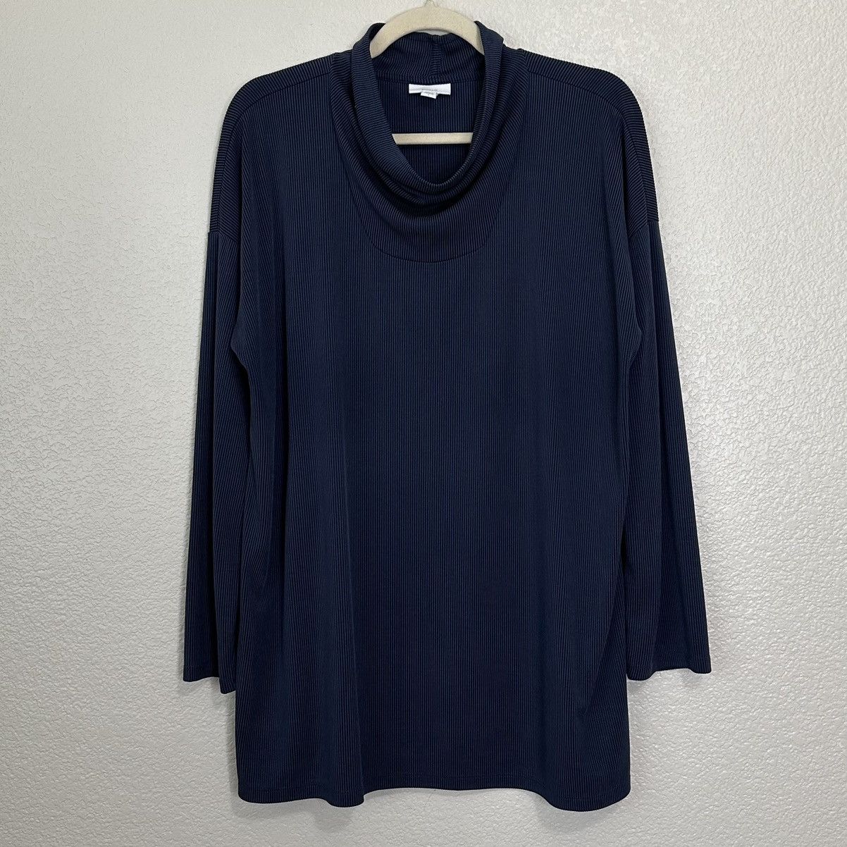 Other J. Jill Purejill Tencel Blend Cowl Neck Textured Tunic Top Size L / US 10 / IT 46 - 1 Thumbnail