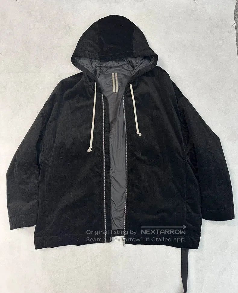 Rick Owens Rick Owens Profile bat sleeve zipper corduroy sweater. Size US XL / EU 56 / 4 - 1 Thumbnail