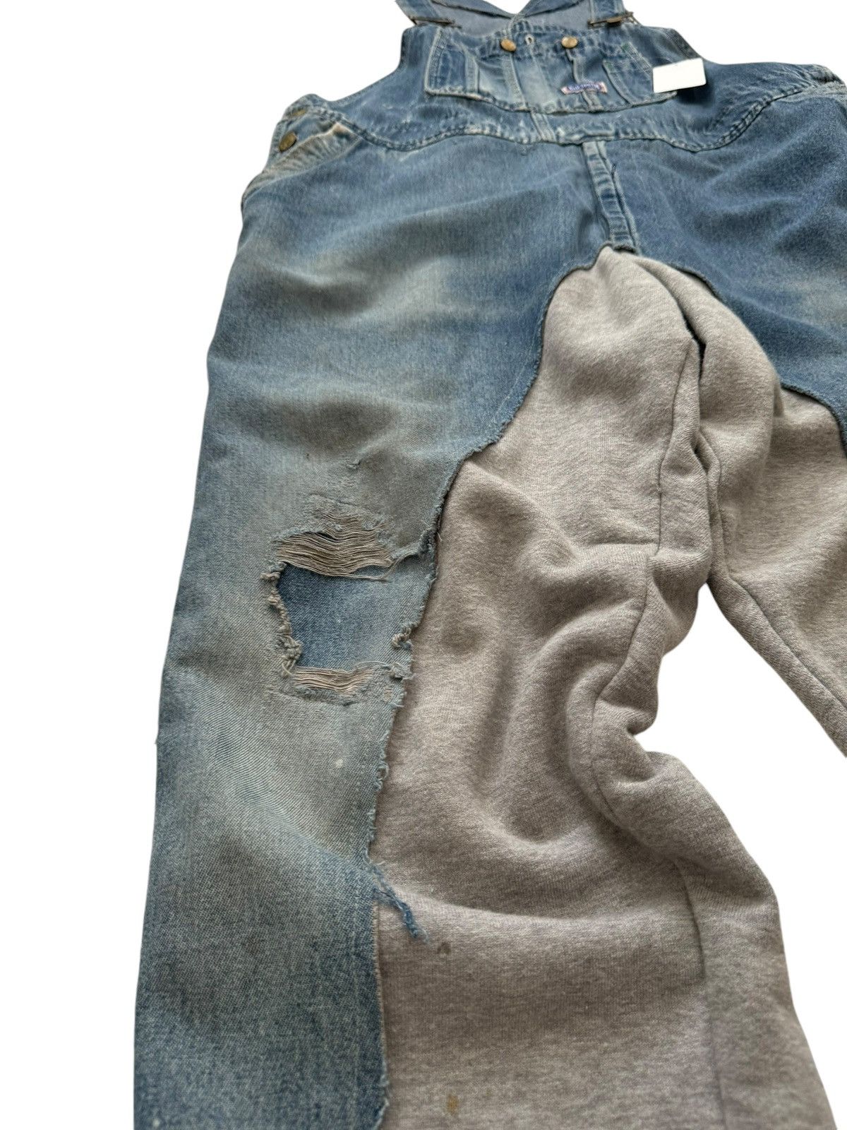 Greg Lauren SS20 Sample Hybrid Denim Overall 50/50 Fragment Size US 32 / EU 48 - 13 Thumbnail