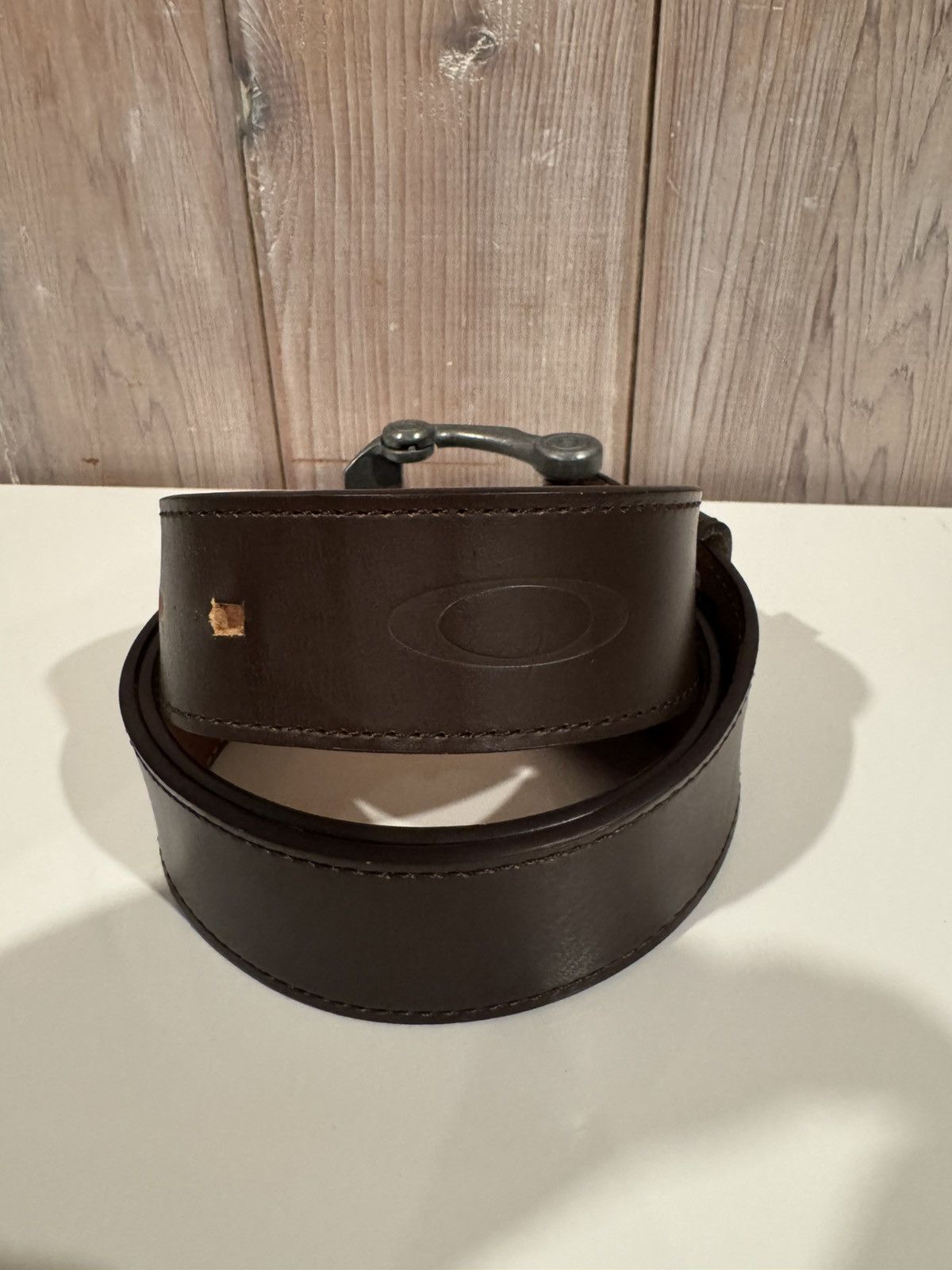 Oakley VTG Oakley Leather Belt Size ONE SIZE - 4 Thumbnail