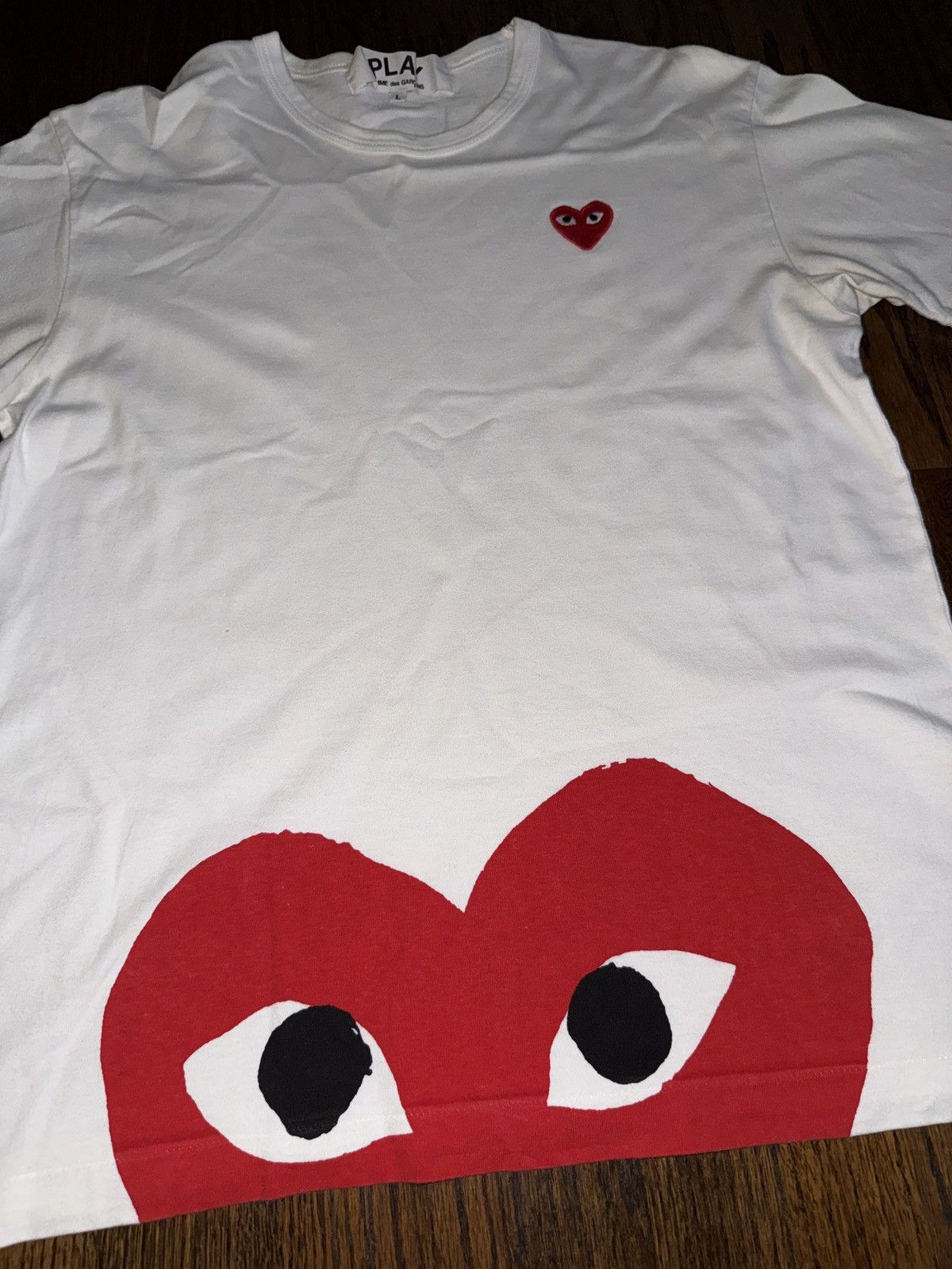 CDG by Comme des Garcons COMME DES GARÇONS PLAY Tee Size US L / EU 52-54 / 3 - 2 Thumbnail