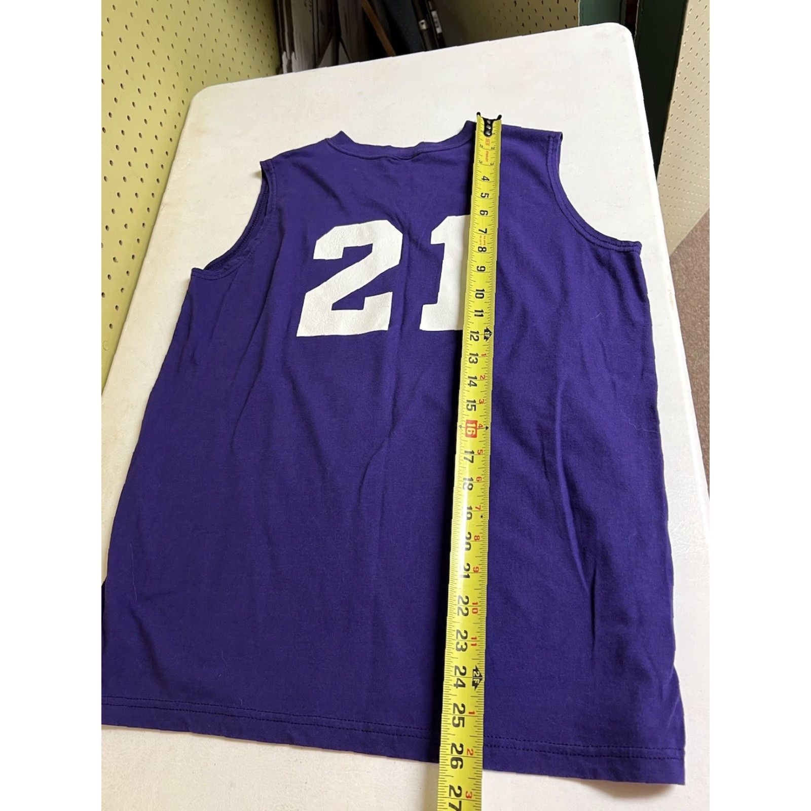 Russell Athletic VINTAGE Russell Athletic Shirt Women M Purple V-Neck Sleeveless USA Made 90s Casual Shirt Womens Size M / US 6-8 / IT 42-44 - 7 Thumbnail