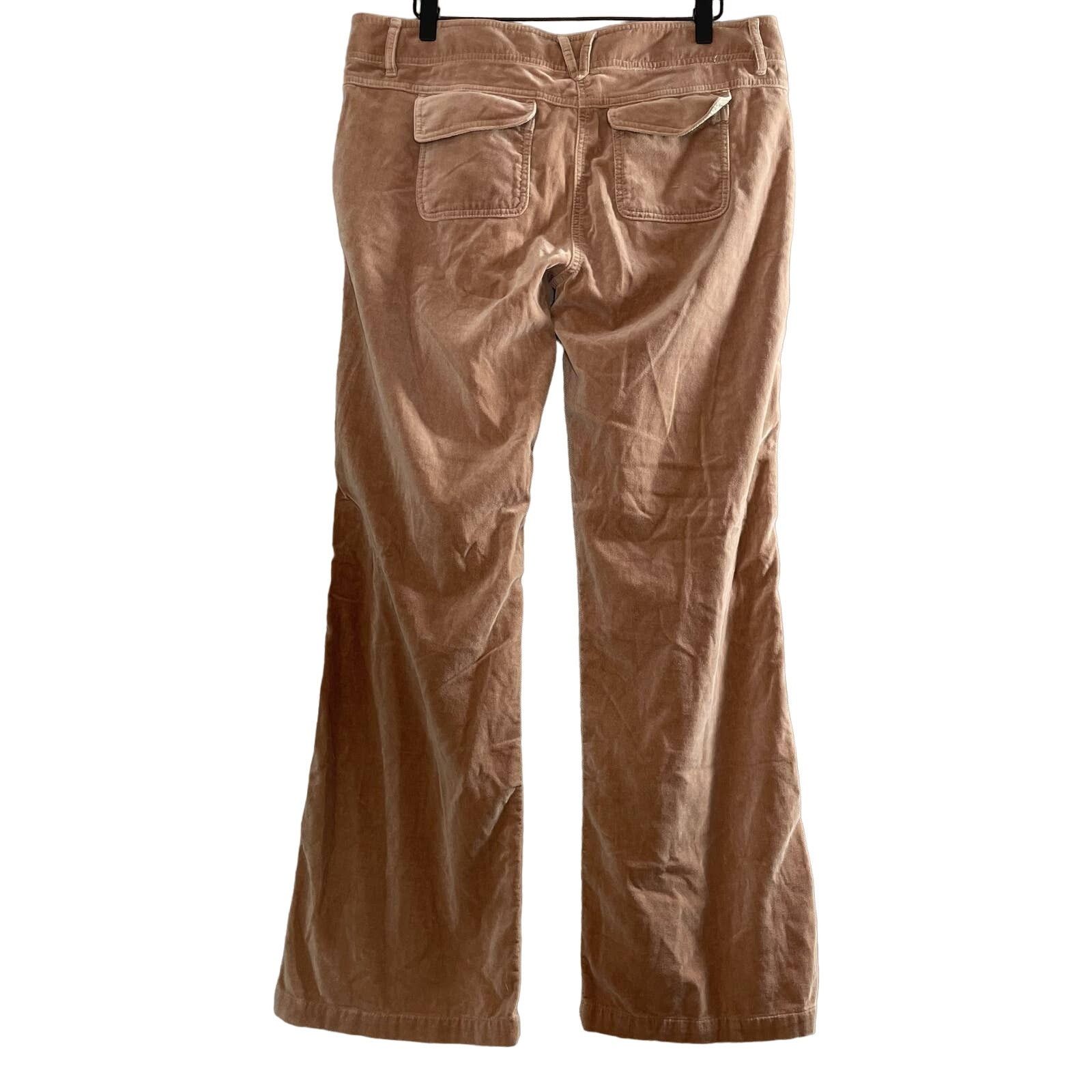 Vintage Tex By Max Azria Vintage Y2K Brushed Denim Khaki Pants - 10 Size 32" / US 10 / IT 46 - 6 Thumbnail