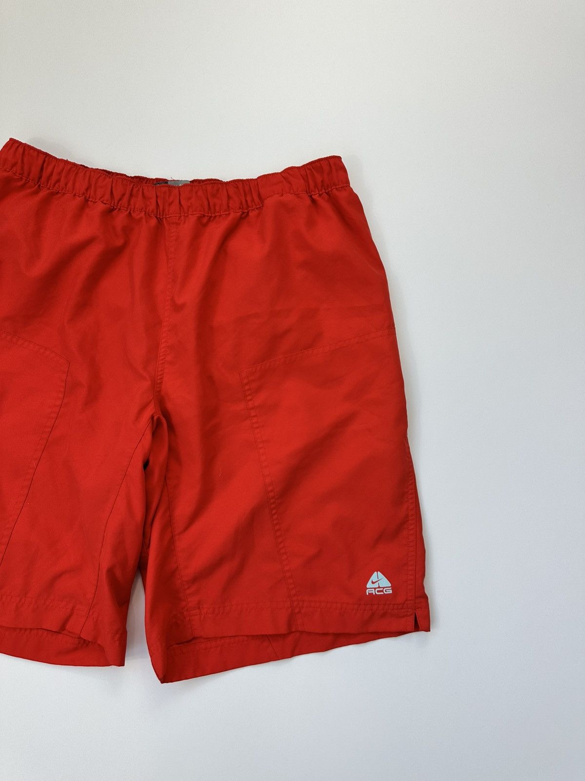 Nike ACG Nike ACG Shorts Logo Men's Red Size US 33 - 4 Thumbnail
