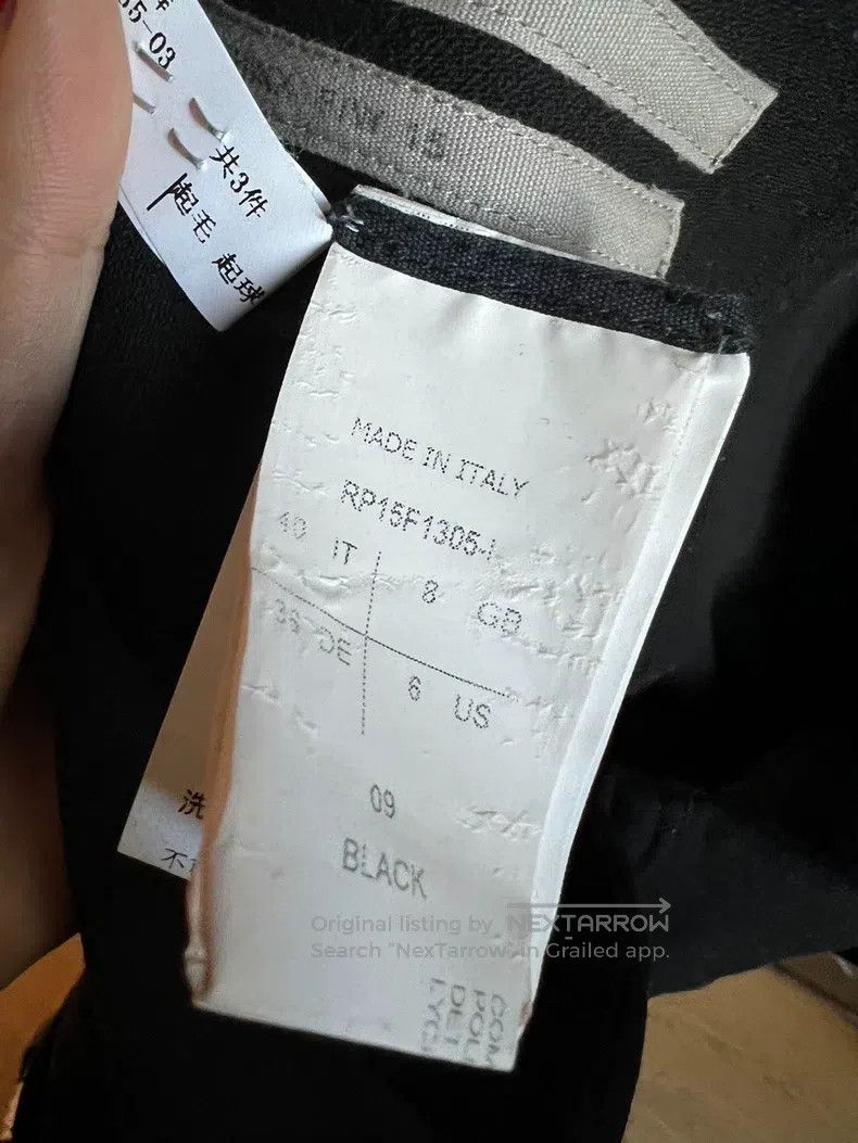 Rick Owens Rick Owens Cropped cashmere pants Size US 40 / EU 56 - 5 Thumbnail