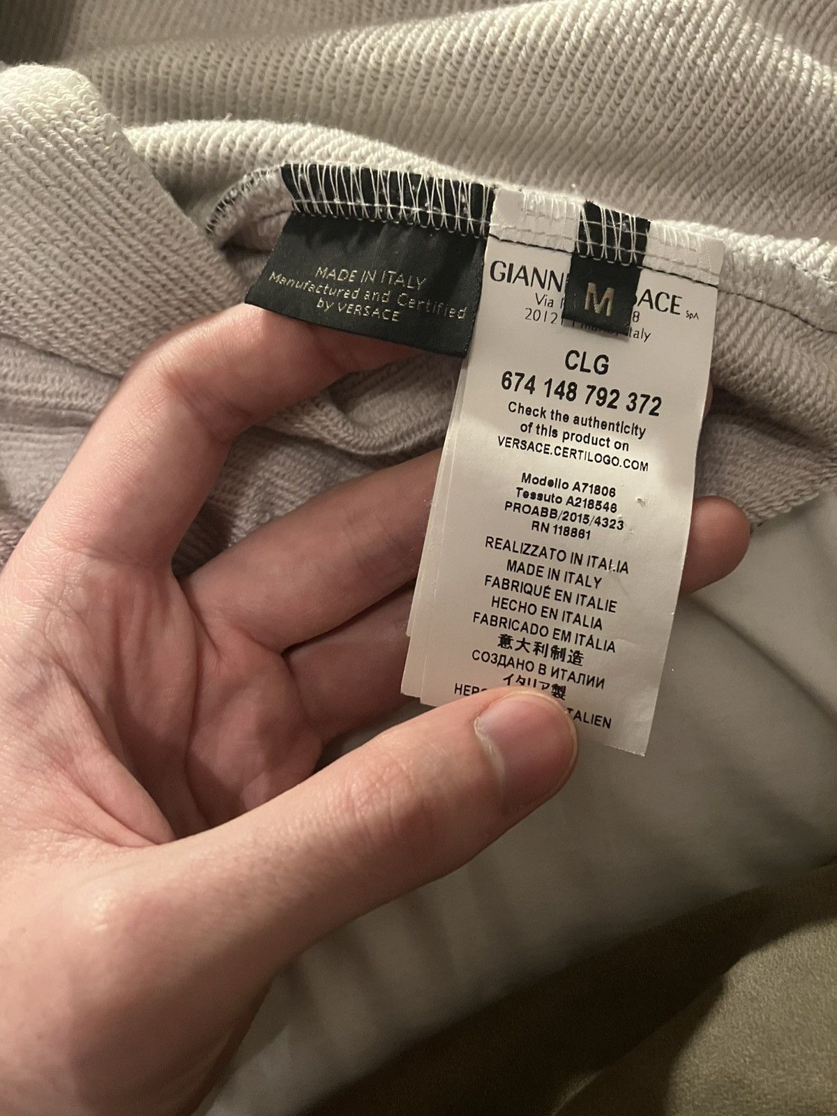 Versace Versace sweat barocco Size US M / EU 48-50 / 2 - 5 Thumbnail