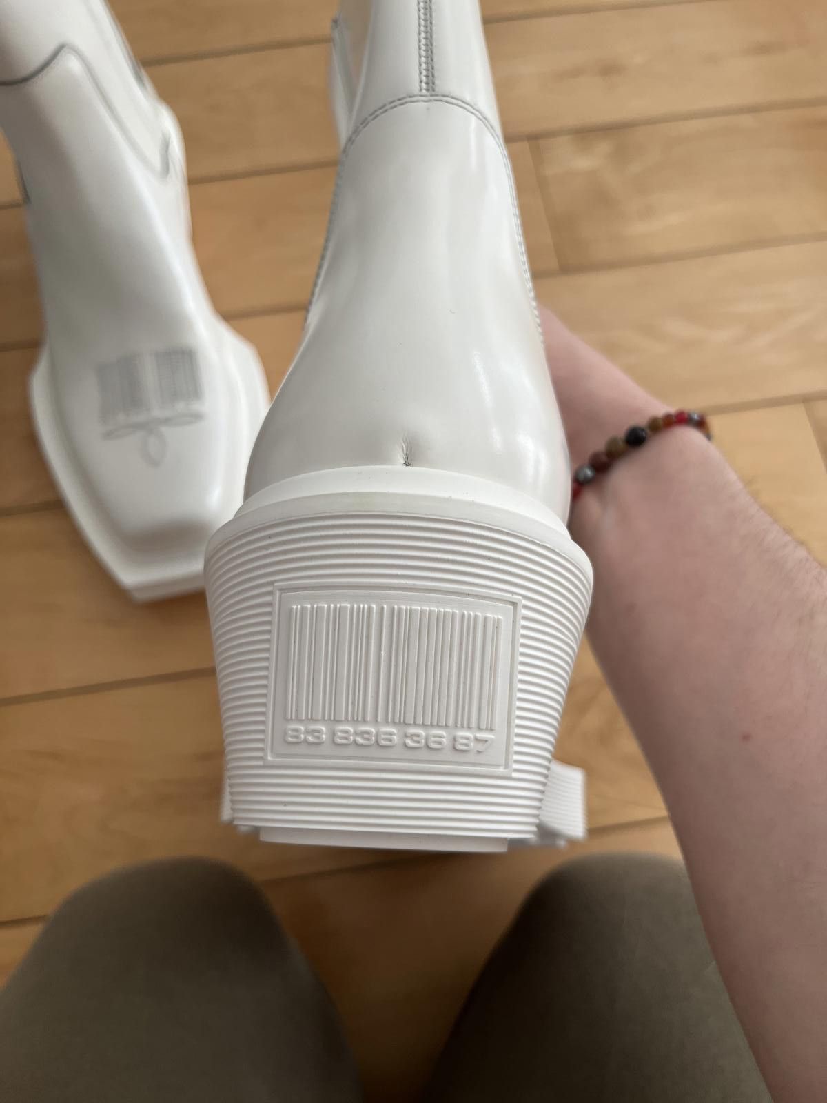 Vetements NWD - Vetements White Cowboy Boots Size US 9 / EU 42 - 6 Thumbnail