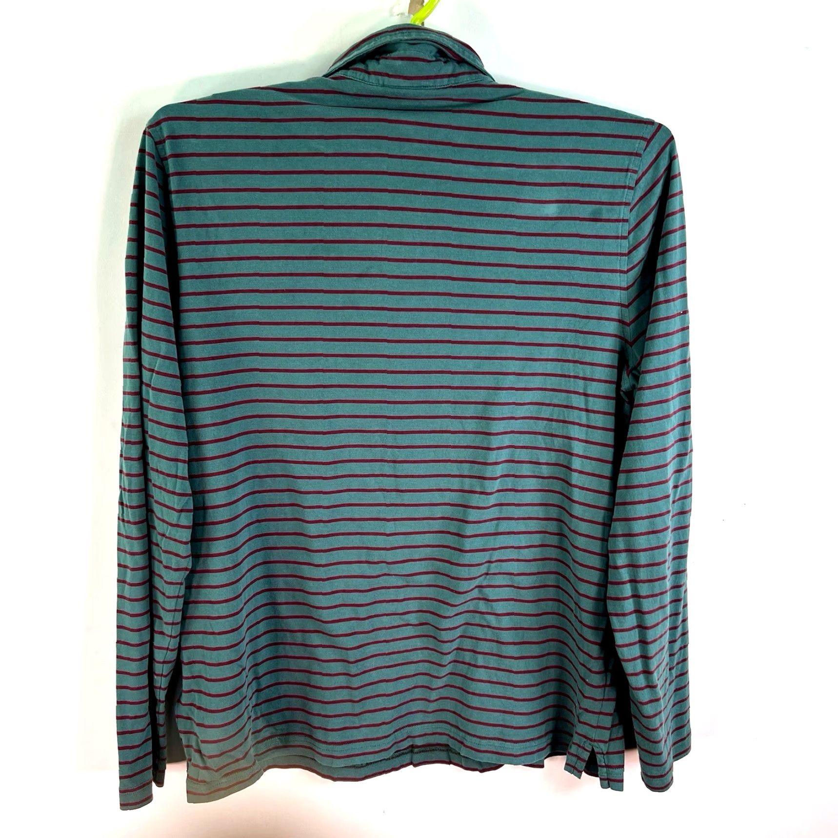 Brooks Brothers VINTAGE Brooks Brothers Men Polo Shirt Long Sleeve Striped Green Size Large Casual Classic Size US L / EU 52-54 / 3 - 6 Thumbnail
