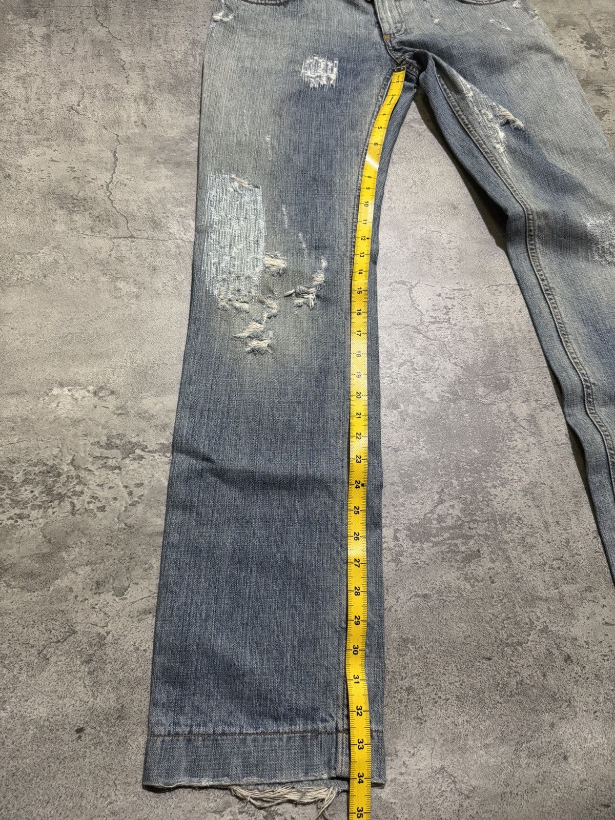 Dolce & Gabbana Dolce & Gabbana Distressed bootcut jeans Size US 33 - 15 Thumbnail