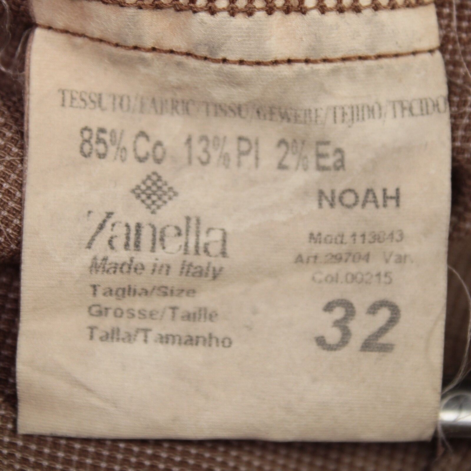 Zanella Zanella New with tags Chino Size 32 US In Brown Size US 32 / EU 48 - 7 Thumbnail