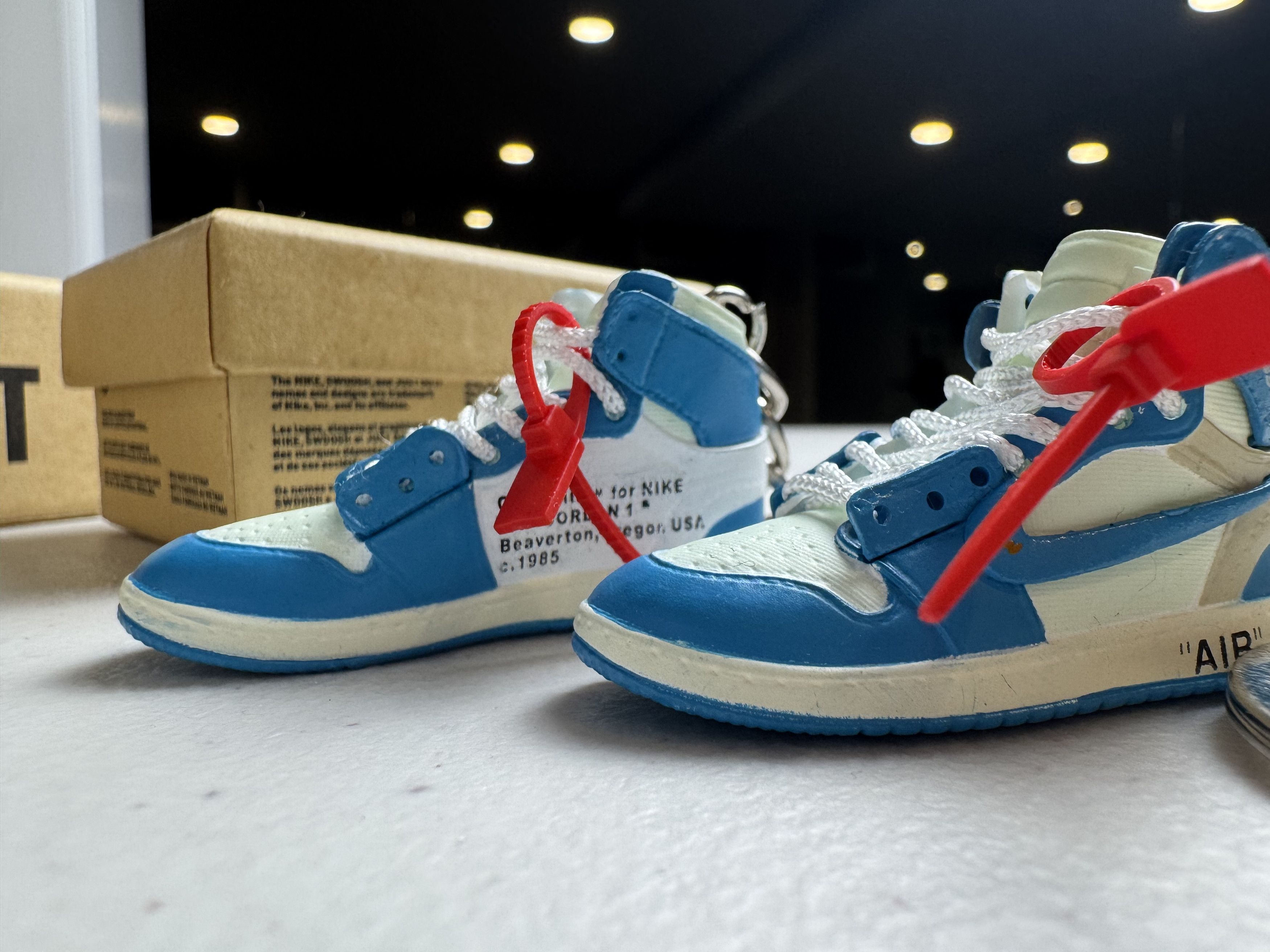 Other Custom Shoe Keychains Off-White X Nike + YEEZY Size ONE SIZE - 5 Thumbnail