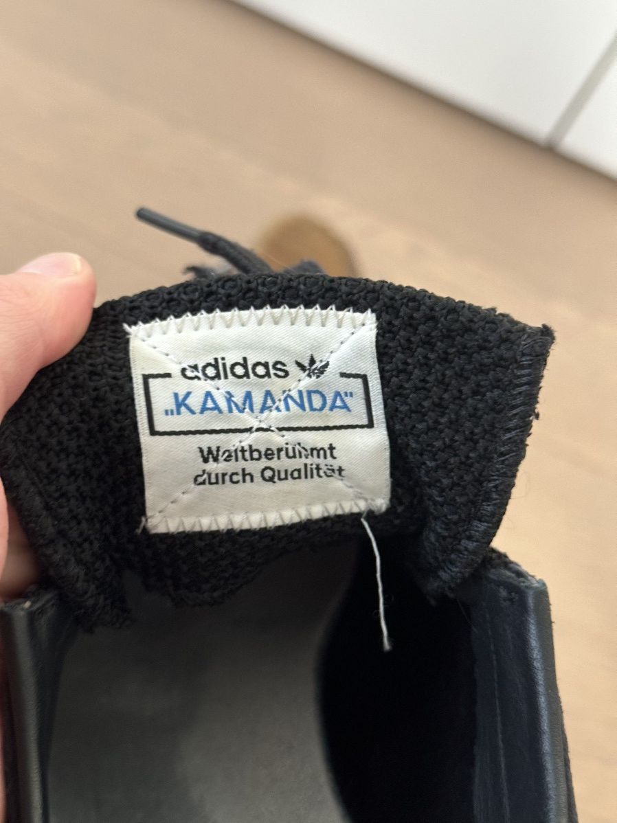 Adidas Kamanda Black and Gum Sole 10.5 Size US 10.5 / EU 43-44 - 13 Thumbnail