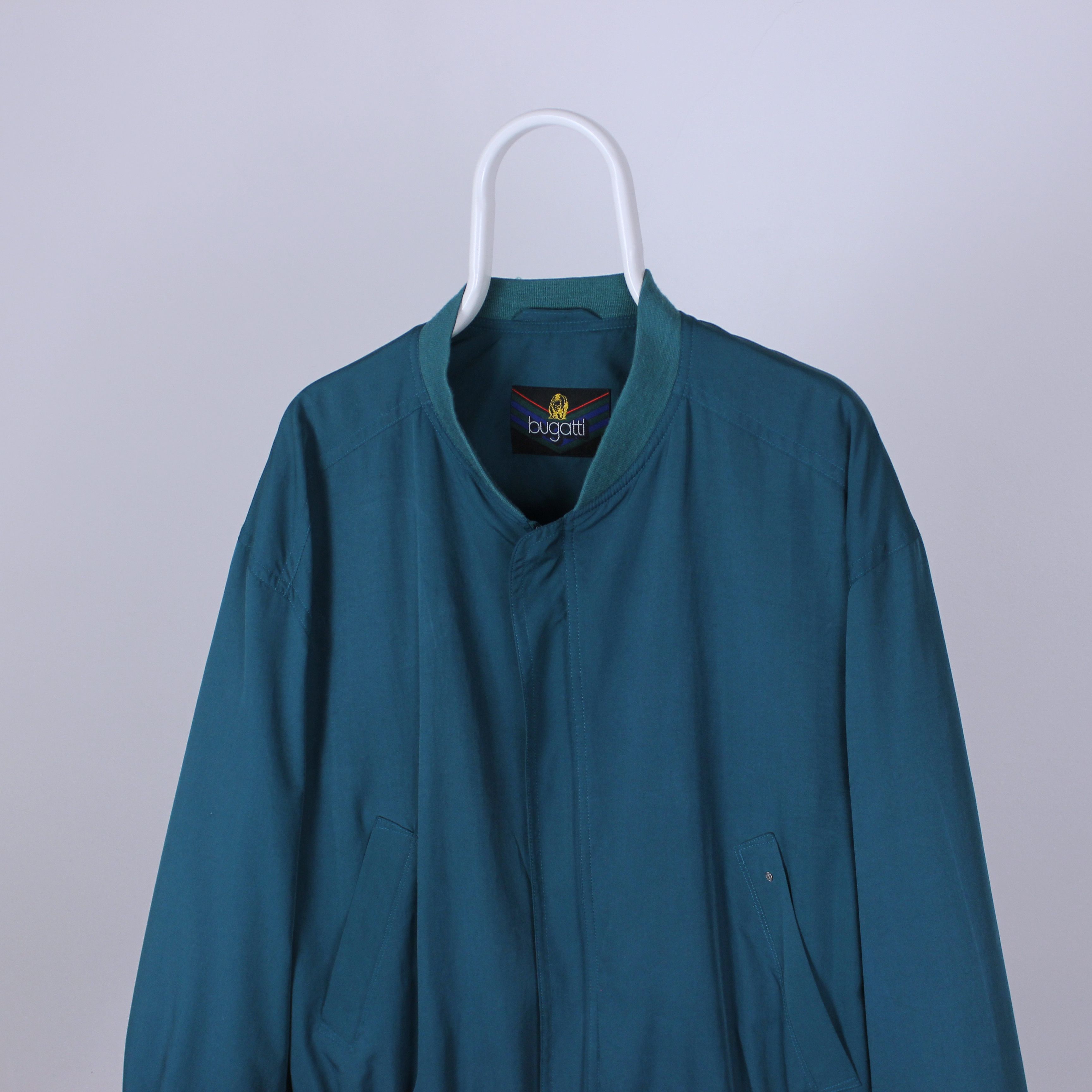 Bugatti Buggati jacket silk men green vintage M L Size US M / EU 48-50 / 2 - 3 Thumbnail