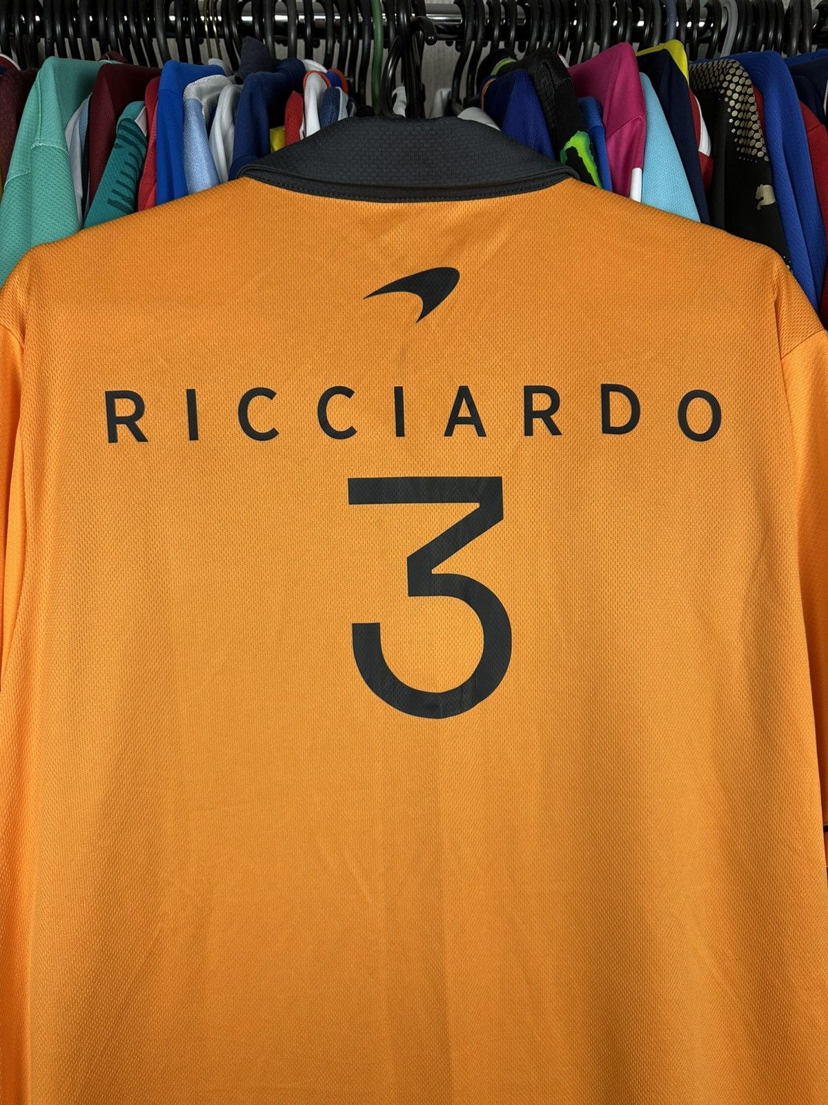 Castore McLaren Formula 1 Team Shirt F1 Racing Ricciardo 3 Jersey Size US XL / EU 56 / 4 - 11 Thumbnail