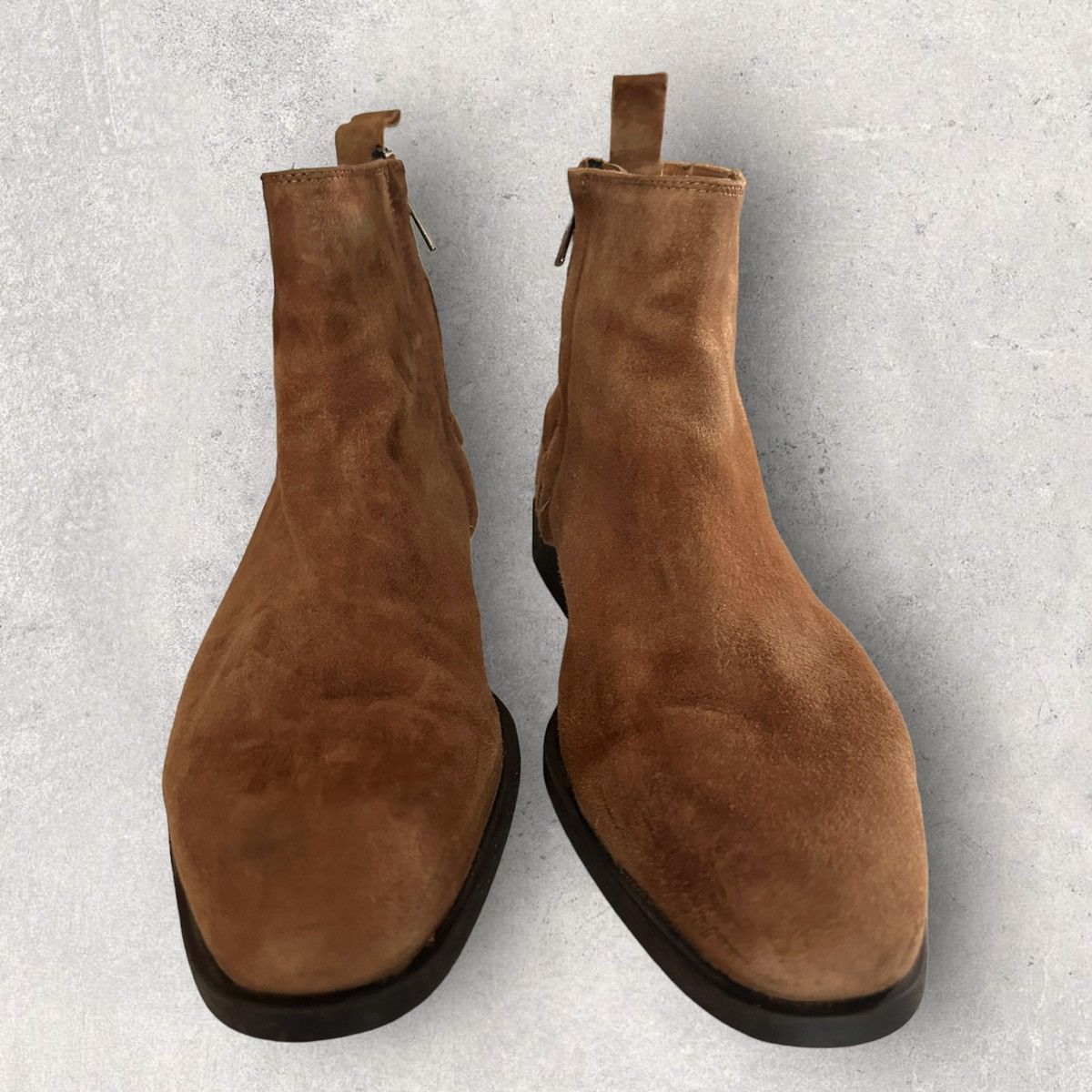 Zara Zara Suede Boots Size US 7 / EU 40 - 3 Thumbnail