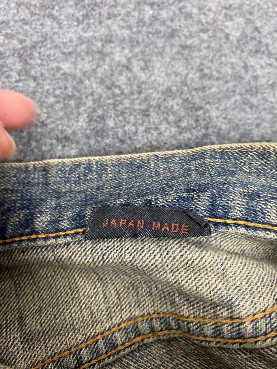 Japanese Brand blue way japanese brand distressed denim nice design Size US 34 / EU 50 - 17 Thumbnail