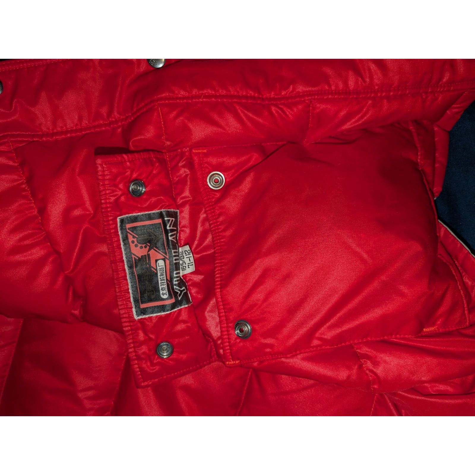 The North Face Vintage 80's Yililan Reversible Down Puffer Jacket Medium Size M / US 6-8 / IT 42-44 - 7 Thumbnail