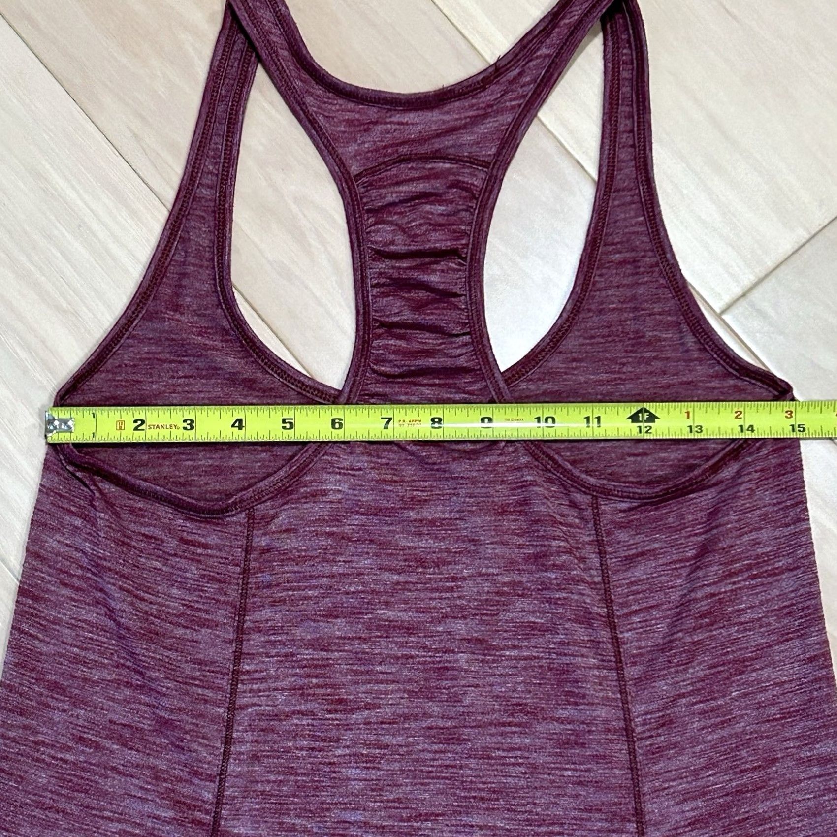 Lululemon Lululemon Wine Berry Sport Tank Women’s 2 Tank Top Sleeveless Racerback Slim Easy Care Breathable Quick Dry 2XS? Size XS / US 0-2 / IT 36-38 - 5 Thumbnail