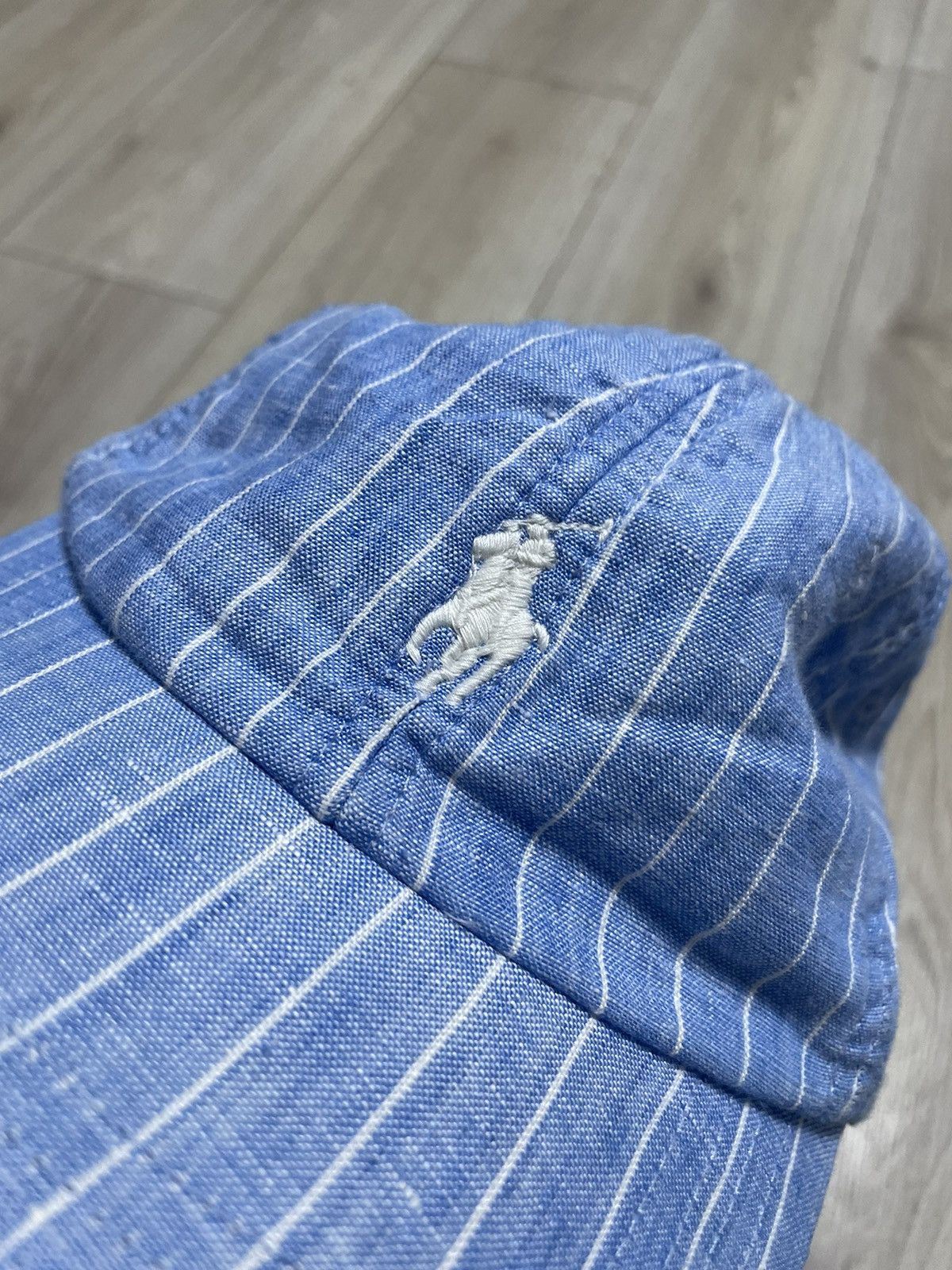 Polo Ralph Lauren Vintage Polo Ralph Lauren Cap Sripped Old Money Hat Y2K Size ONE SIZE - 8 Thumbnail