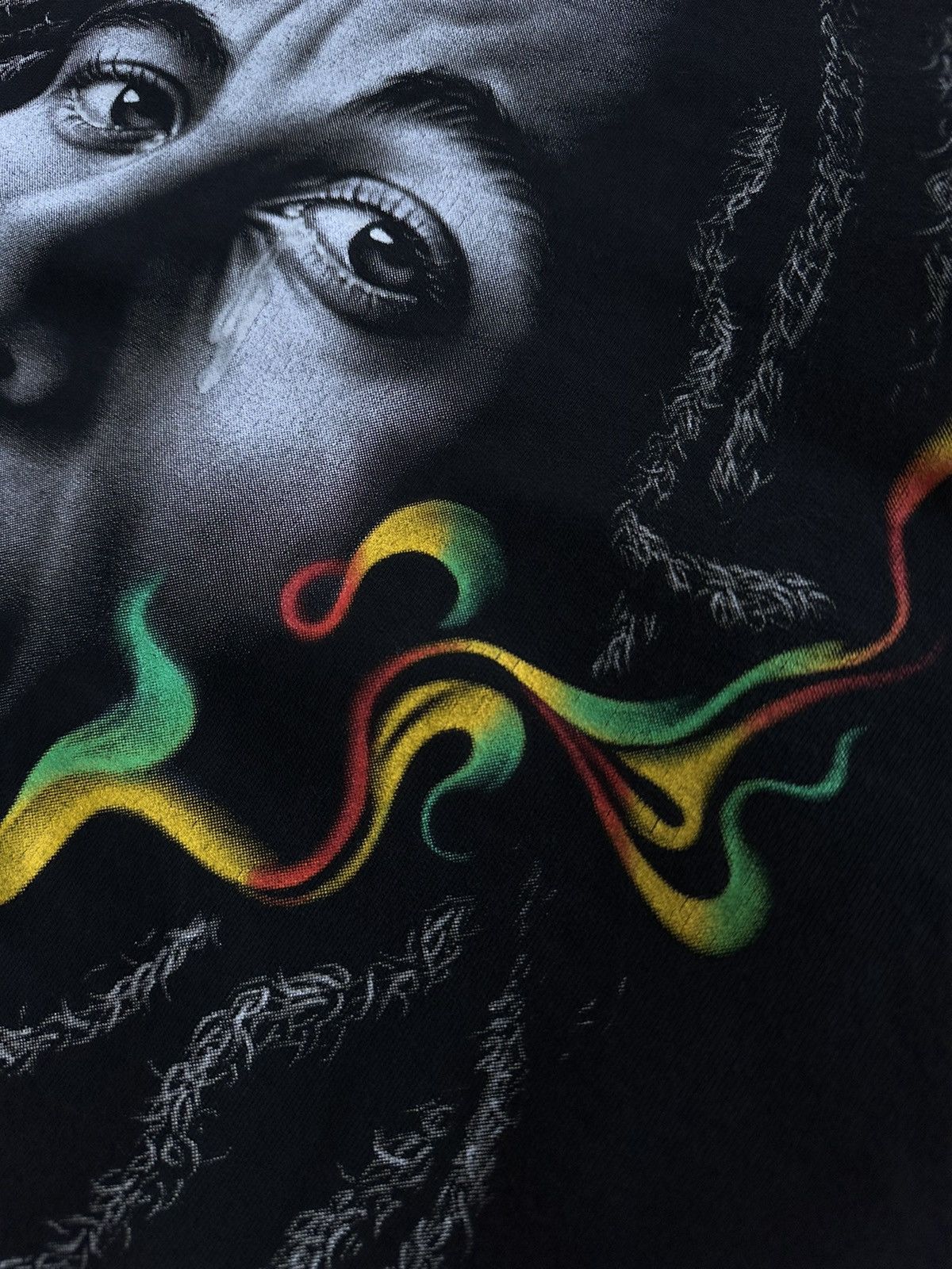 Bob Marley × Vintage 🫧Bob Marley Zip Hoodie Size US L / EU 52-54 / 3 - 14 Thumbnail