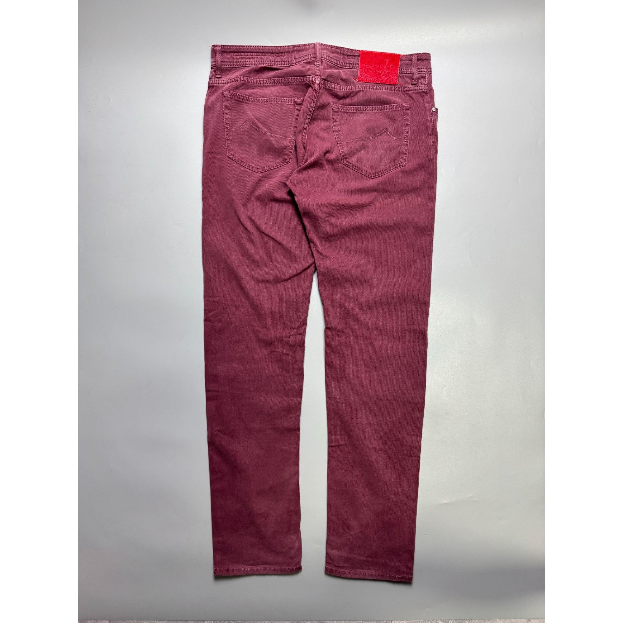 Jacob Cohen Jacob Cohen Red Denim Jeans Pants (Y1104) Size US 35 - 16 Thumbnail