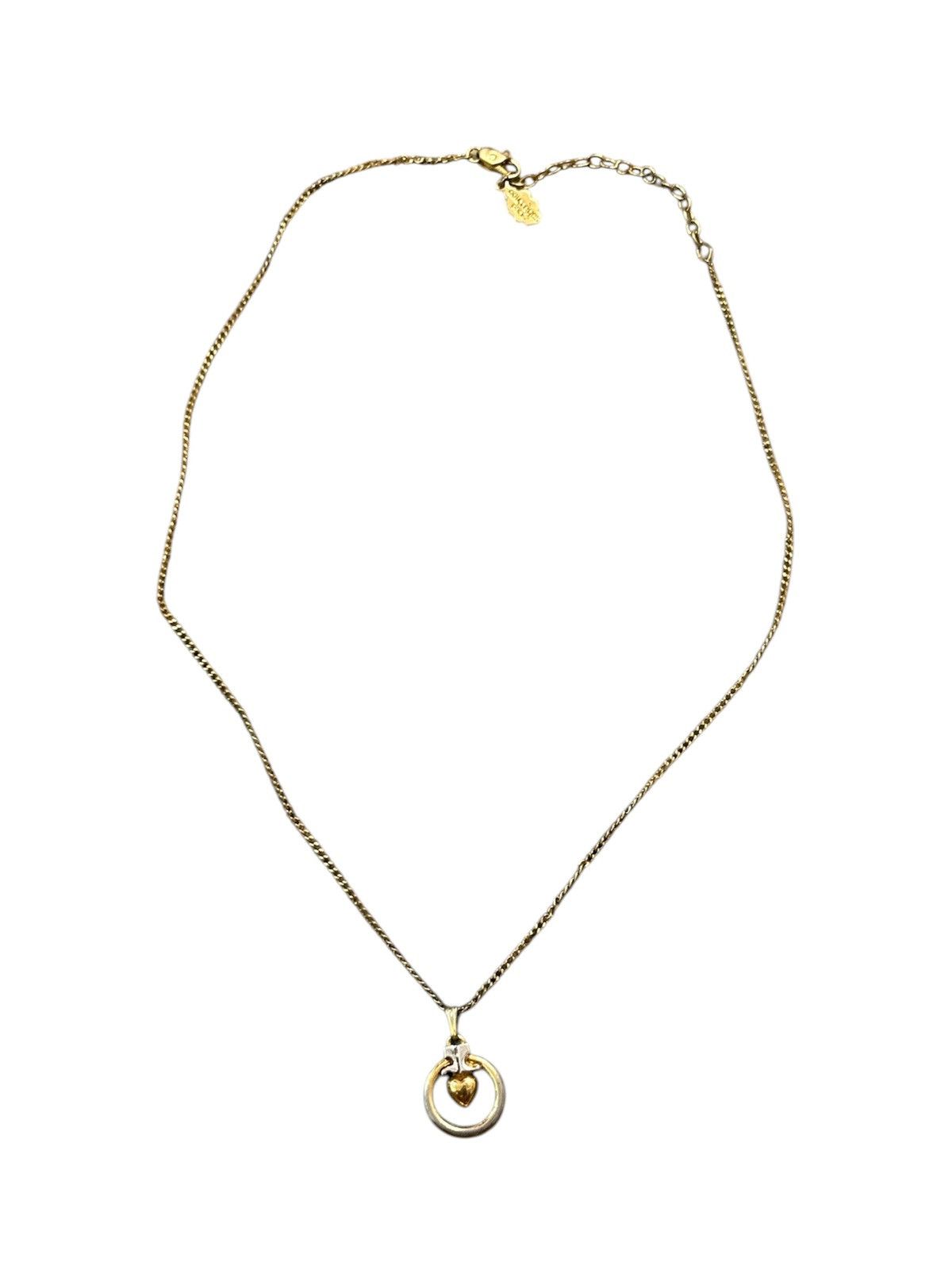 Courreges 1990 - Courreges France Iconic Gold Necklace Size ONE SIZE - 2 Thumbnail