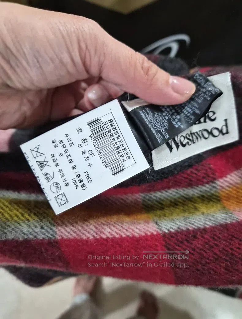 Vivienne Westwood Vivienne Westwood Plaid Cloak with Scarf Size ONE SIZE - 8 Thumbnail