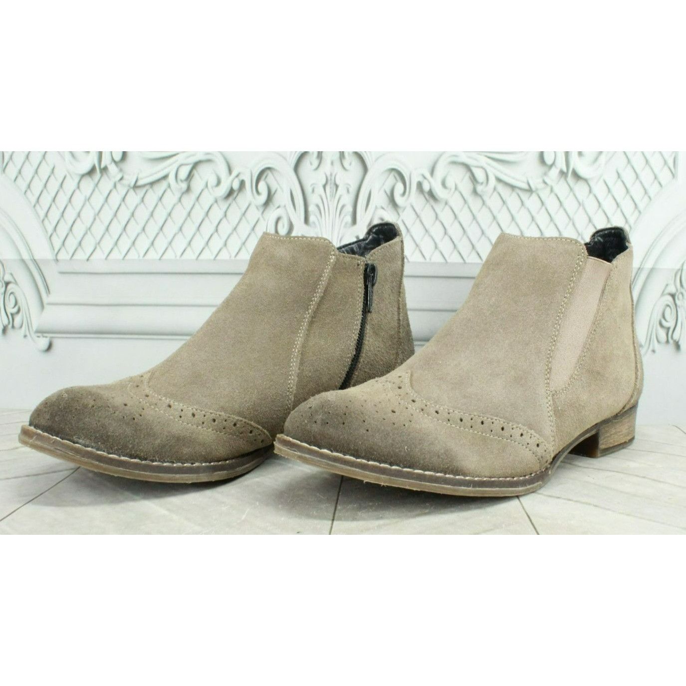 Chelsea Soccer × Other Remonte Side Zipper Wingtip Chelsea Ankle Boots Size US 6 / IT 36 - 3 Thumbnail