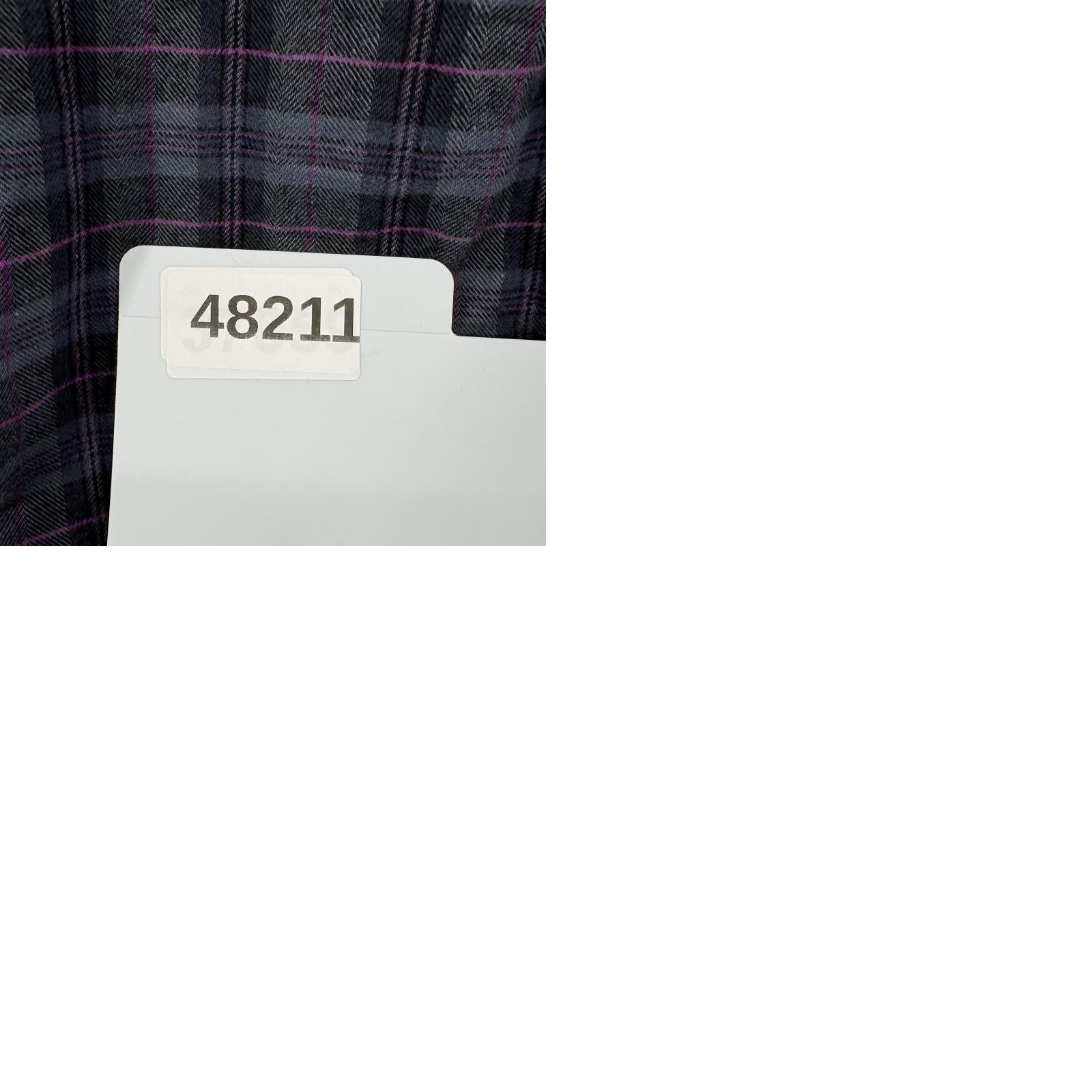 Rag & Bone Rag & Bone Flannel Shirt Mens XS Gray Plaid Long Sleeve Button Front Stretch Size US XS / EU 42 / 0 - 9 Thumbnail