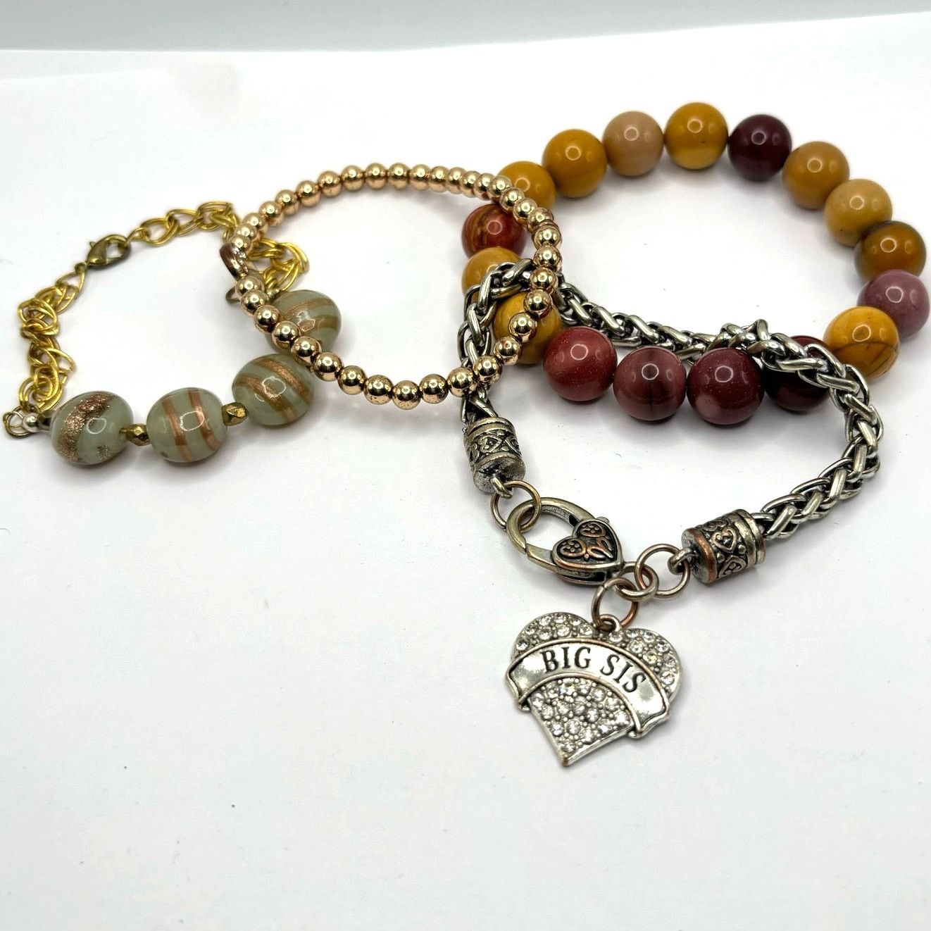 Other Silver & Purple Heart Bracelet Bundle Size ONE SIZE - 2 Thumbnail