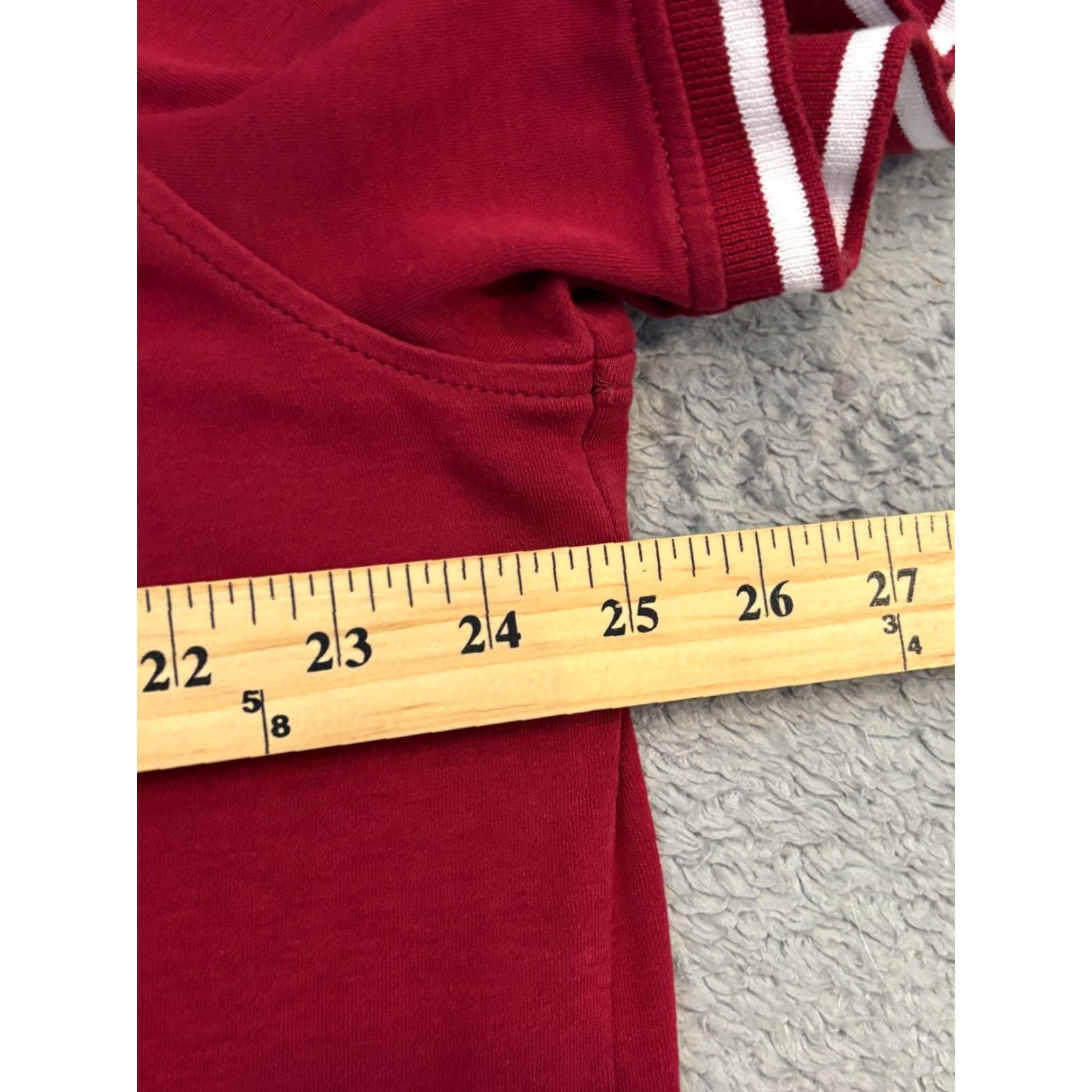 Tommy Hilfiger Tommy Hilfiger Polo Shirt Mens XL Red Casual Short Sleeve Pique Custom Modern Preppy Sports/Classic/Colorful Logo Button Size US XL / EU 56 / 4 - 3 Thumbnail