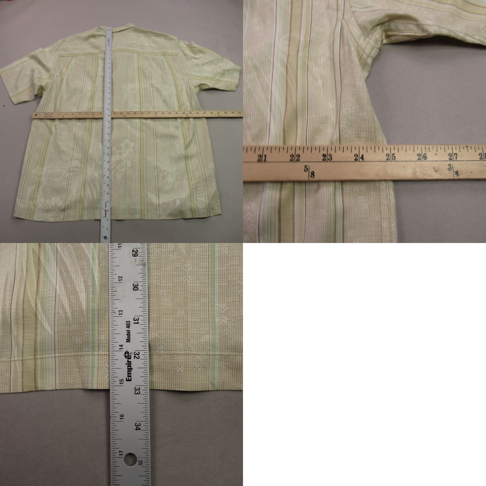 Tommy Bahama Tommy Bahama Shirt Mens XL Short Sleeve Button Front Stripes Casual Size US XL / EU 56 / 4 - 8 Thumbnail