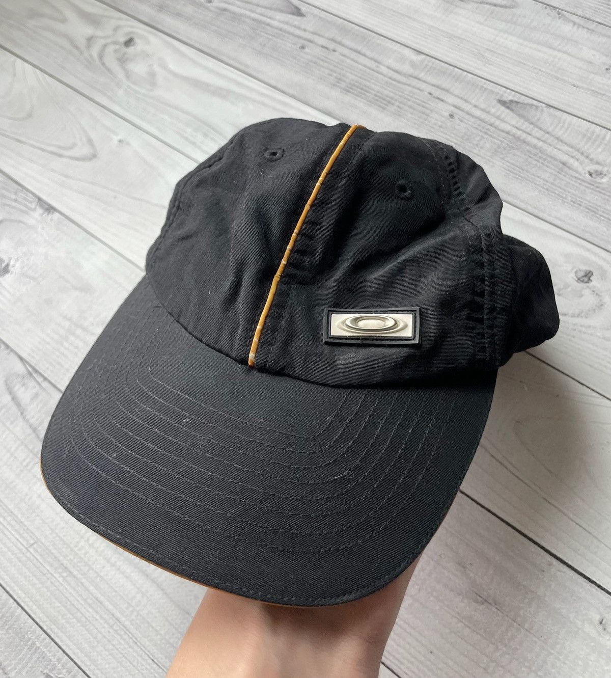 Oakley × Vintage Vintage Oakley USA Cap logo rare black Size ONE SIZE - 1 Thumbnail