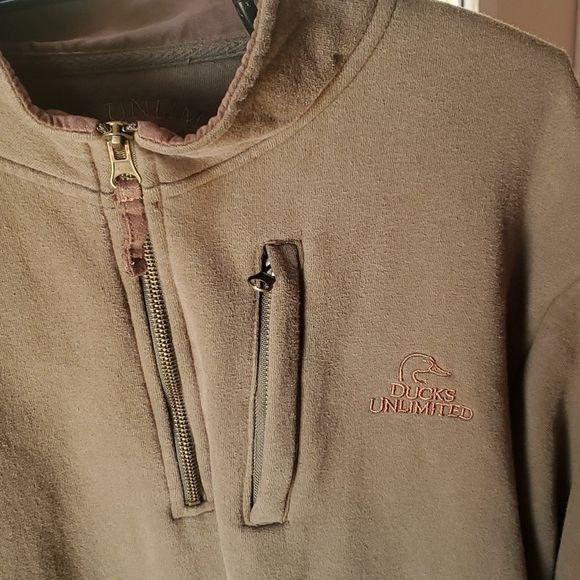 Other Ducks Unlimited Vintage Embroidered 1/4 zip with Pocket Pull Size US L / EU 52-54 / 3 - 2 Thumbnail