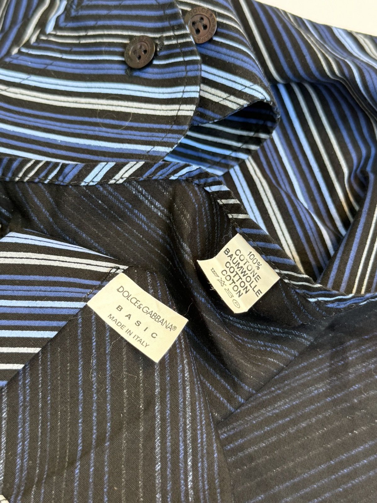 Dolce & Gabbana Vintage Dolce & Gabbana Basic Shirt Size US M / EU 48-50 / 2 - 8 Thumbnail