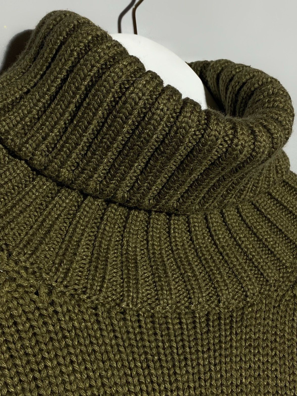 Gucci Gucci Knit Turtleneck Sweater Khaki Green Men’s Size S Size US S / EU 44-46 / 1 - 10 Thumbnail
