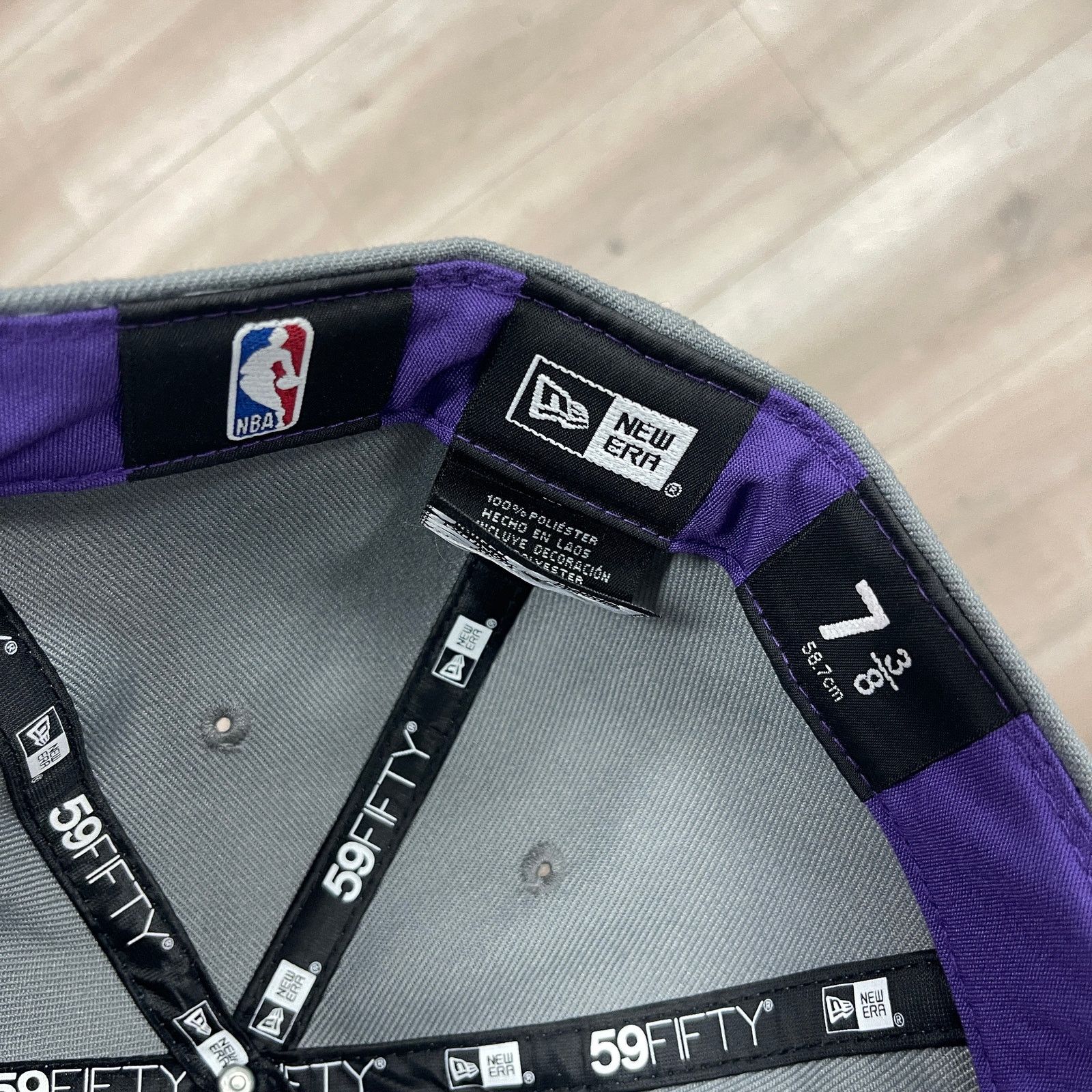 New Era New Era Sacramento Kings City Edition Hat Cap Size 7 3/8 Size ONE SIZE - 6 Thumbnail