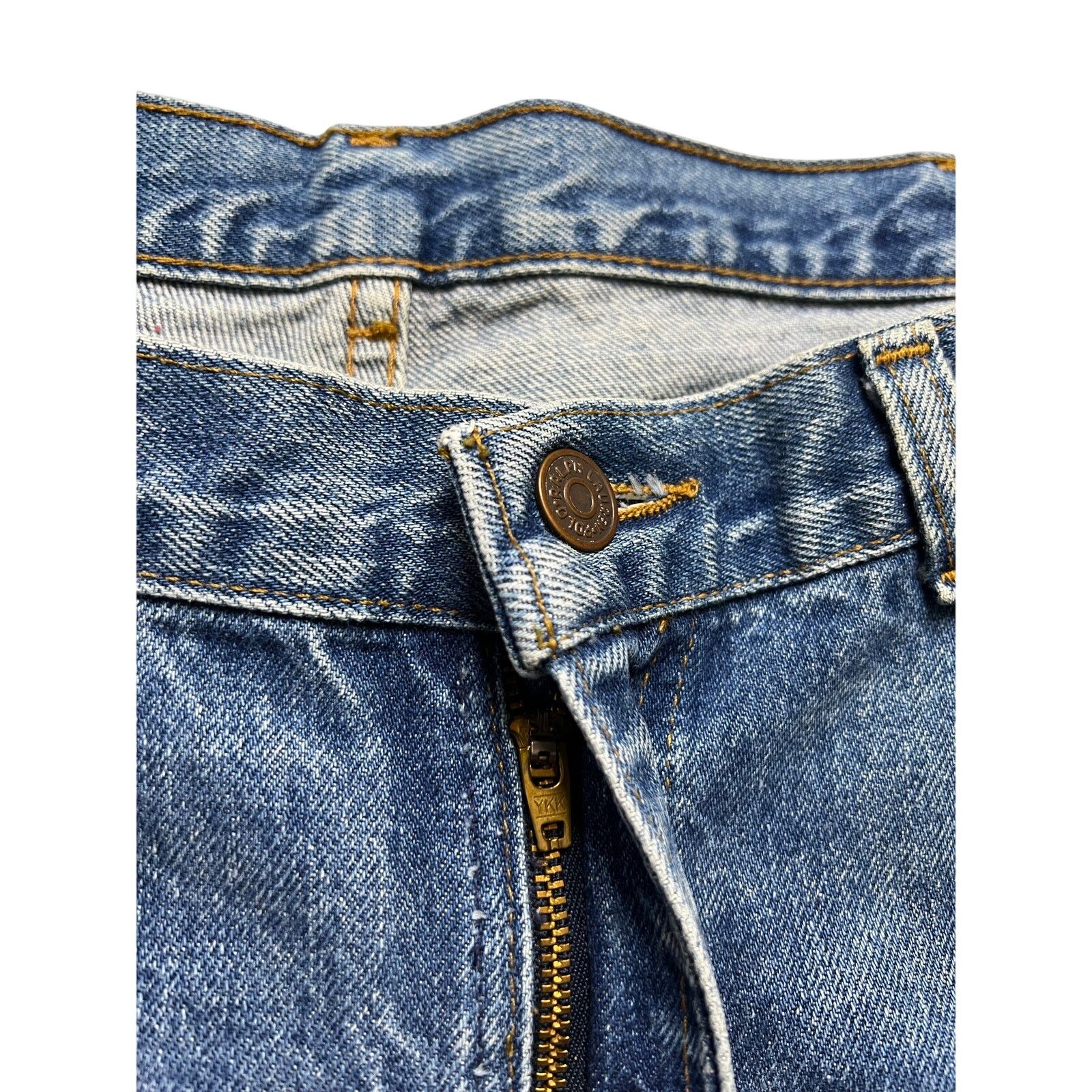 Polo Ralph Lauren Vintage 90s Polo Ralph Lauren Dungarees Jeans Men’s 38x31 Size US 38 / EU 54 - 3 Thumbnail