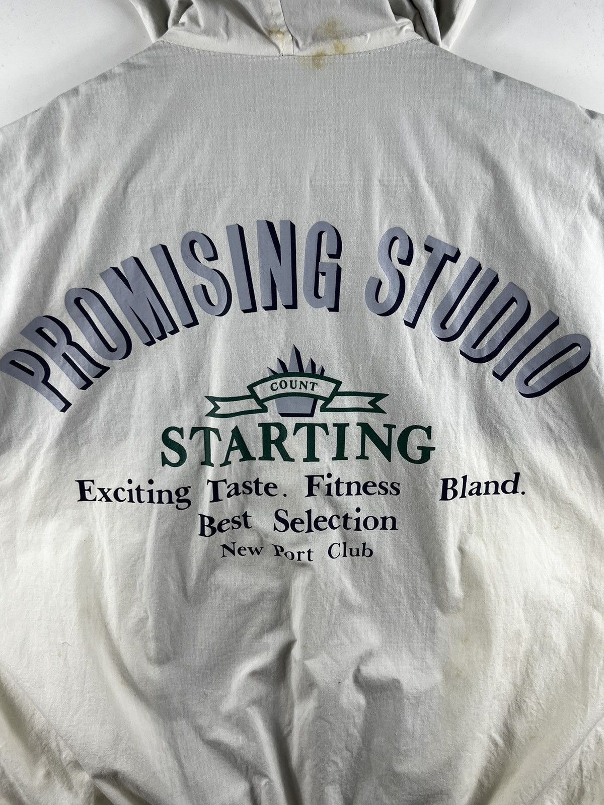 Japanese Brand NEWPORT CLUB PROMISING STUDIO BOMBER BIG LOGO - M Size US M / EU 48-50 / 2 - 13 Thumbnail