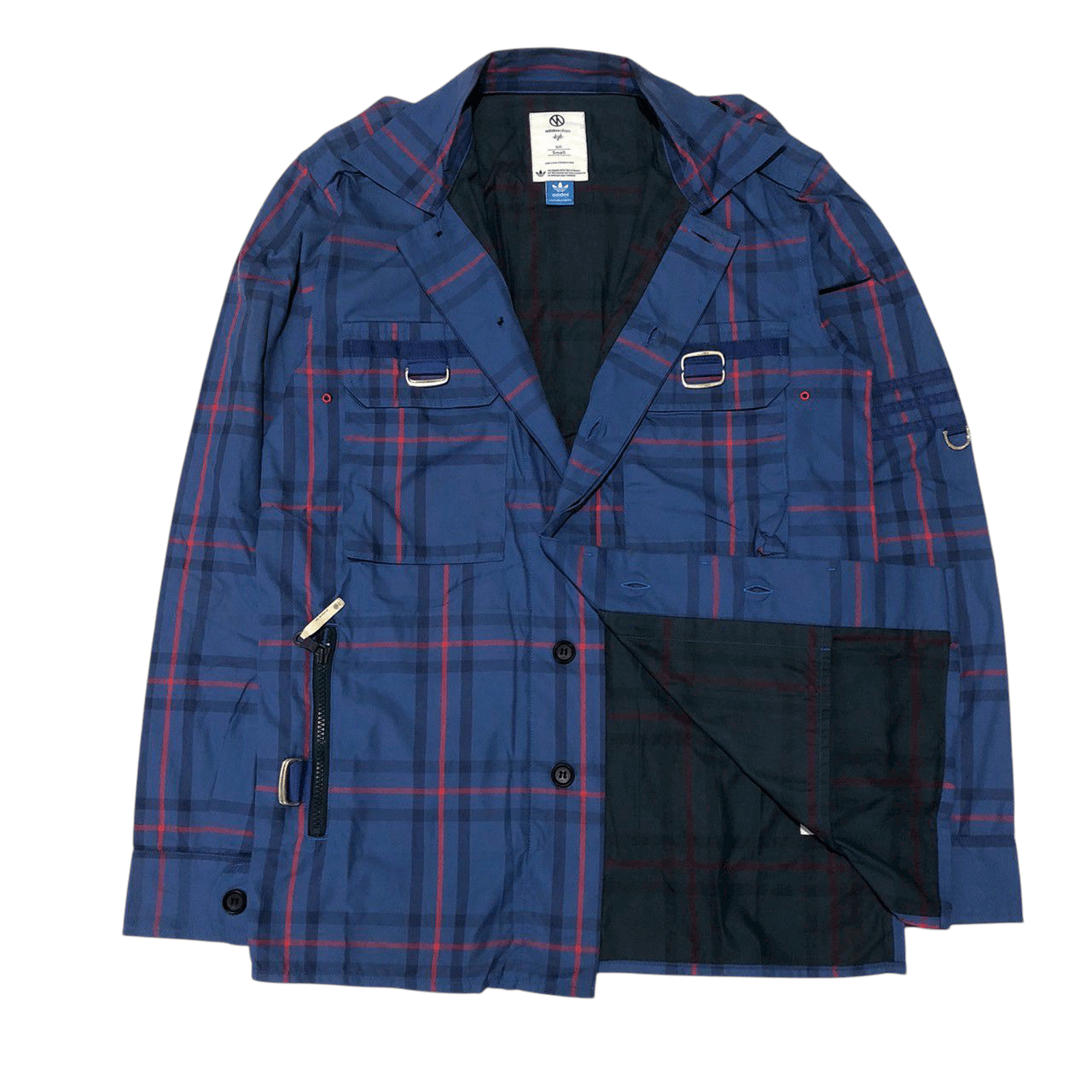 Adidas Adidas OBYO x KZK Kazuki Kuraishi Check Utility Jacket Size US S / EU 44-46 / 1 - 2 Thumbnail