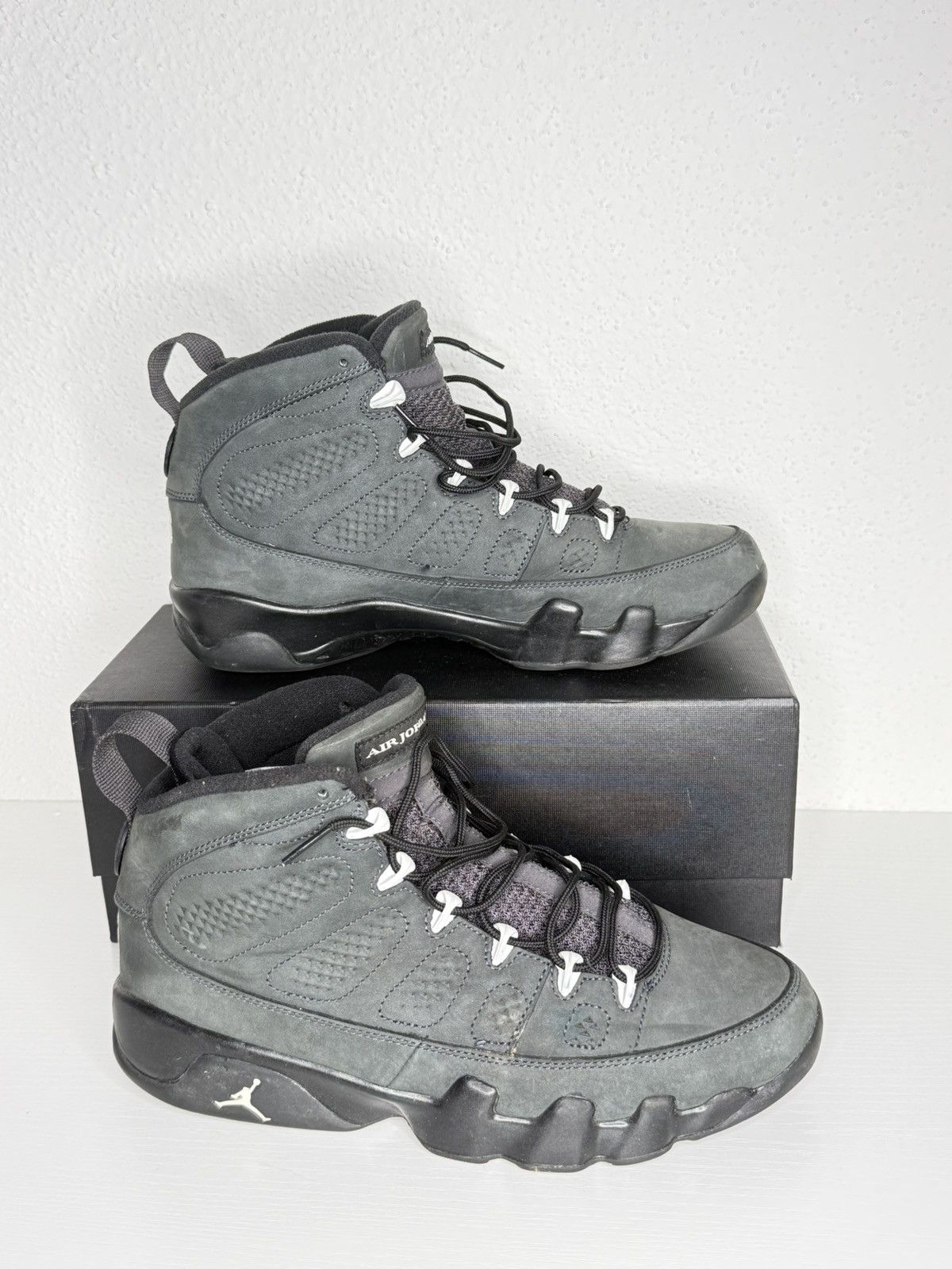 Nike Jordan 9 Retro Anthracite Size US 9.5 / EU 42-43 - 5 Thumbnail