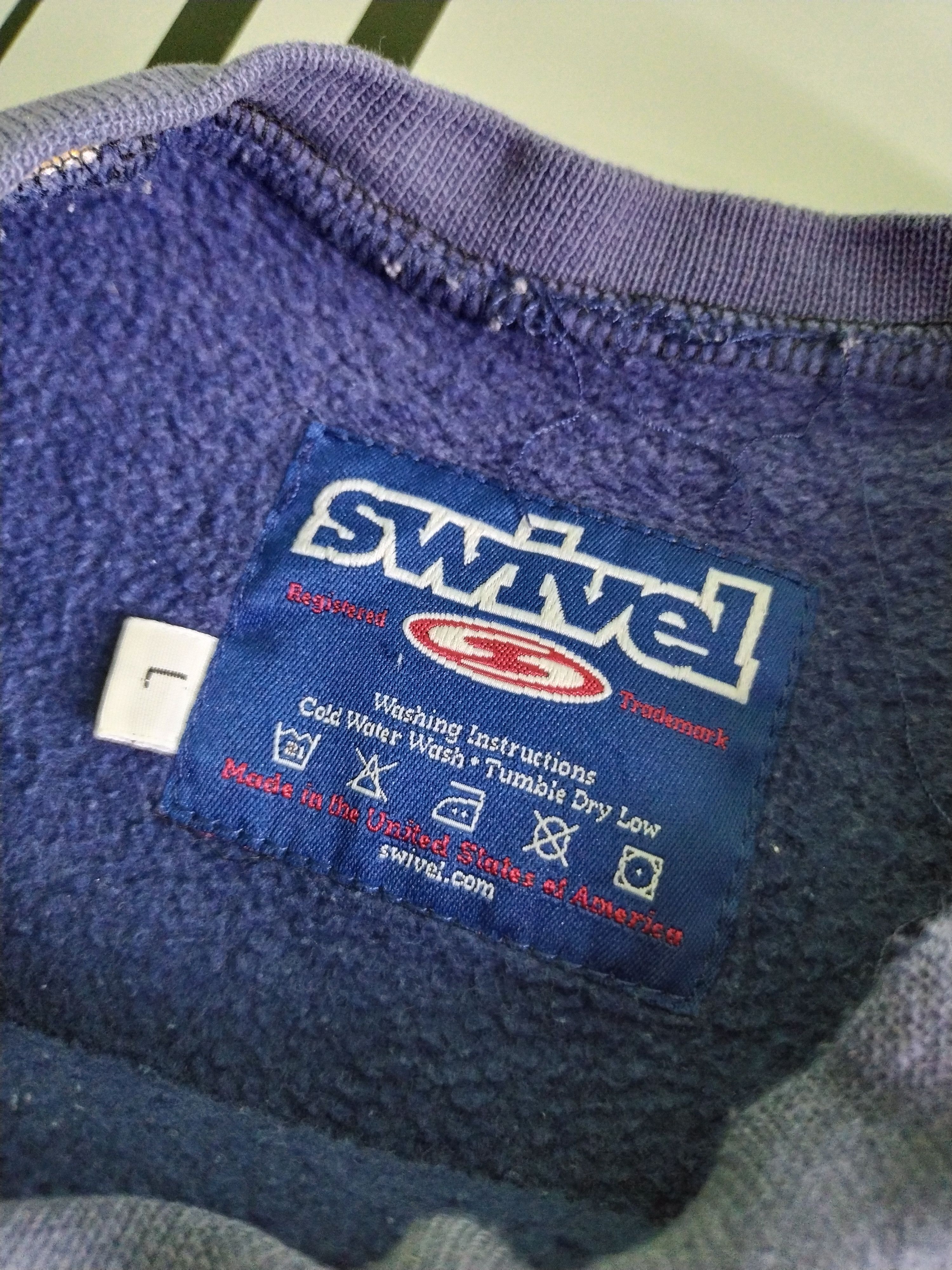 Vintage Vintage Swivel Sweatshirt Size US M / EU 48-50 / 2 - 8 Thumbnail